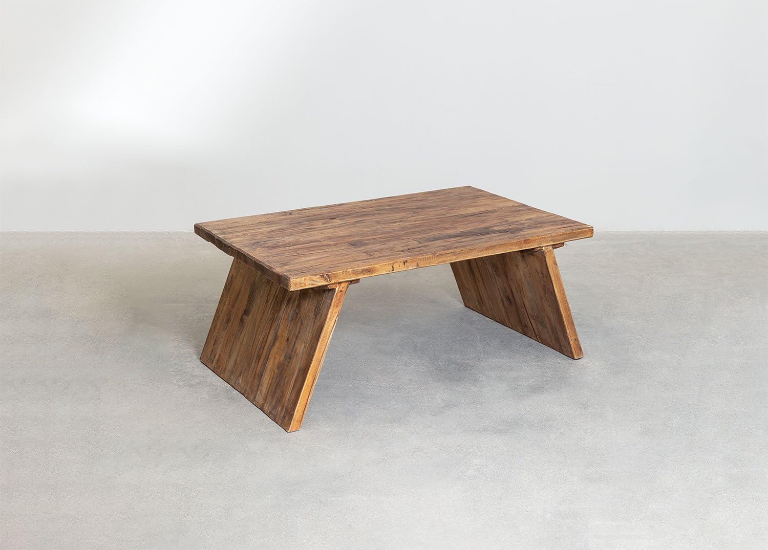 Sklum Caffie Tavolino Rettangolare Legno Riciclato 112 cm