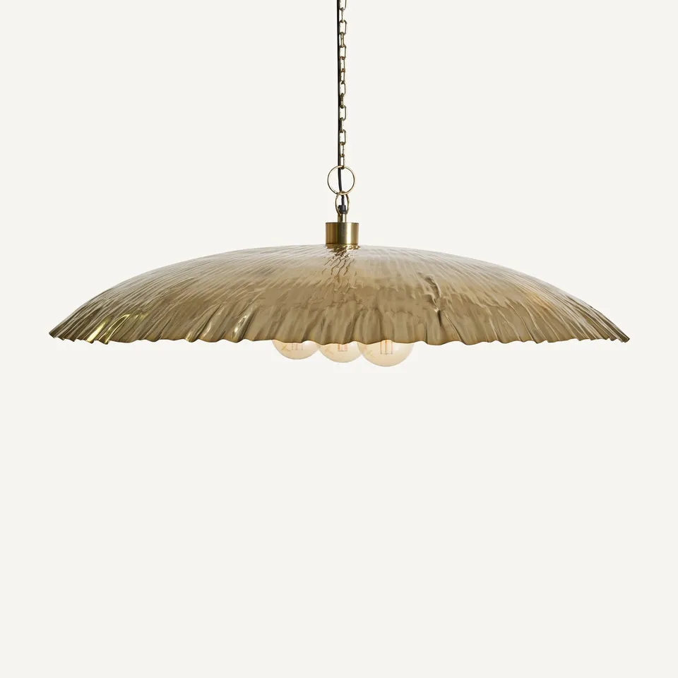 Bambua Nalha lampadario sospensione oro in ferro