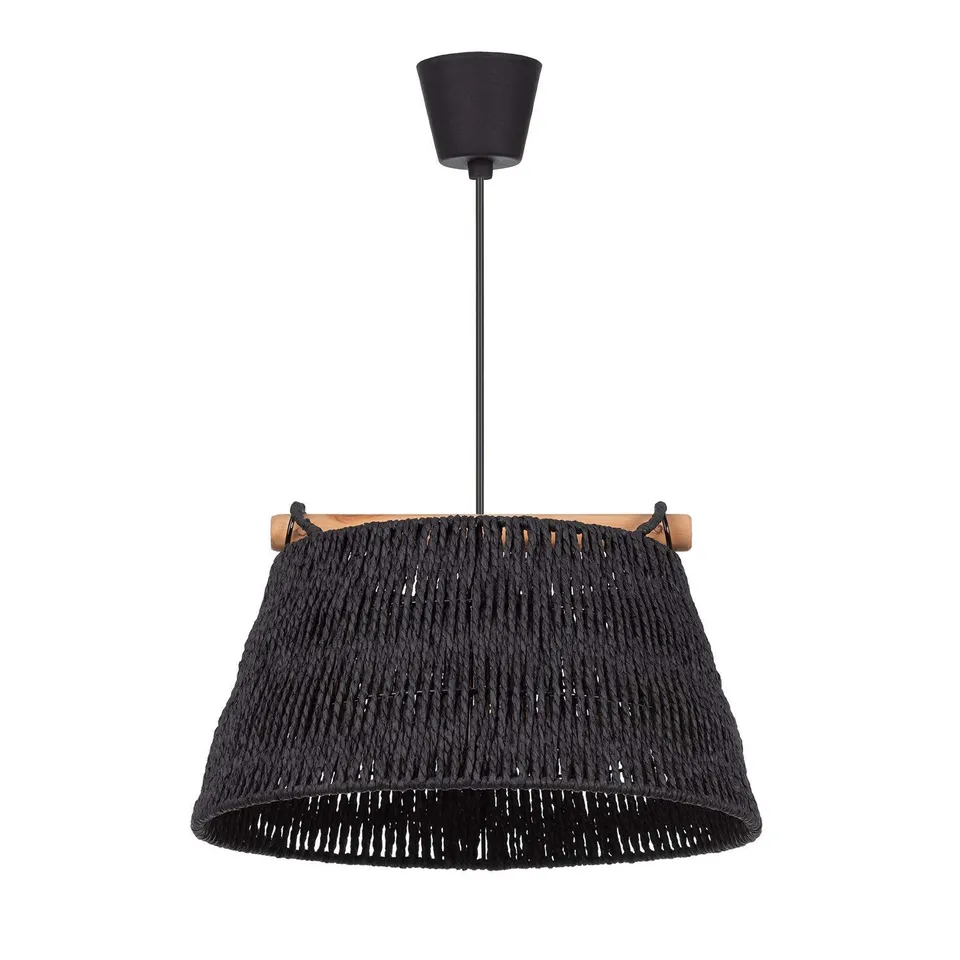 Sklum Druk lampada a soffitto carta nero Ø40 cm
