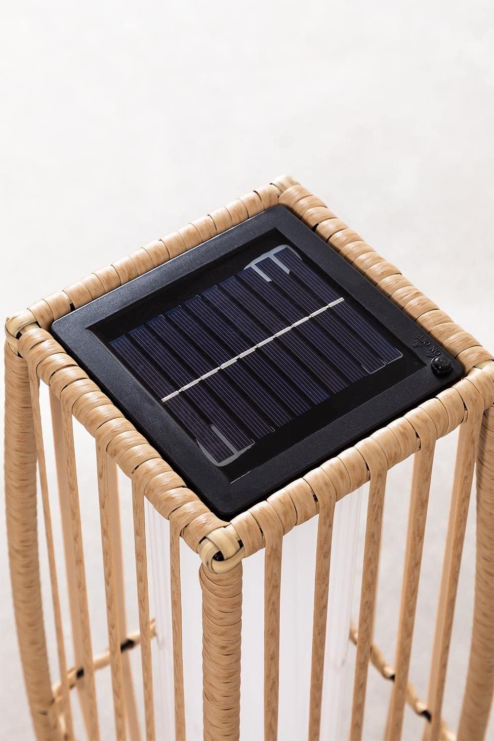 Sklum Arlla lampada da terra solare 68 cm rattan