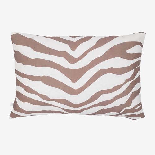 Sklum Azeti Style federa cuscino 40x60 marrone moka cotone