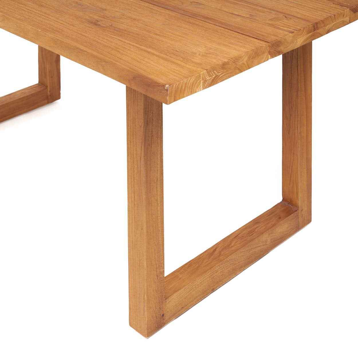 Bambua Imola tavolo esterno teak naturale