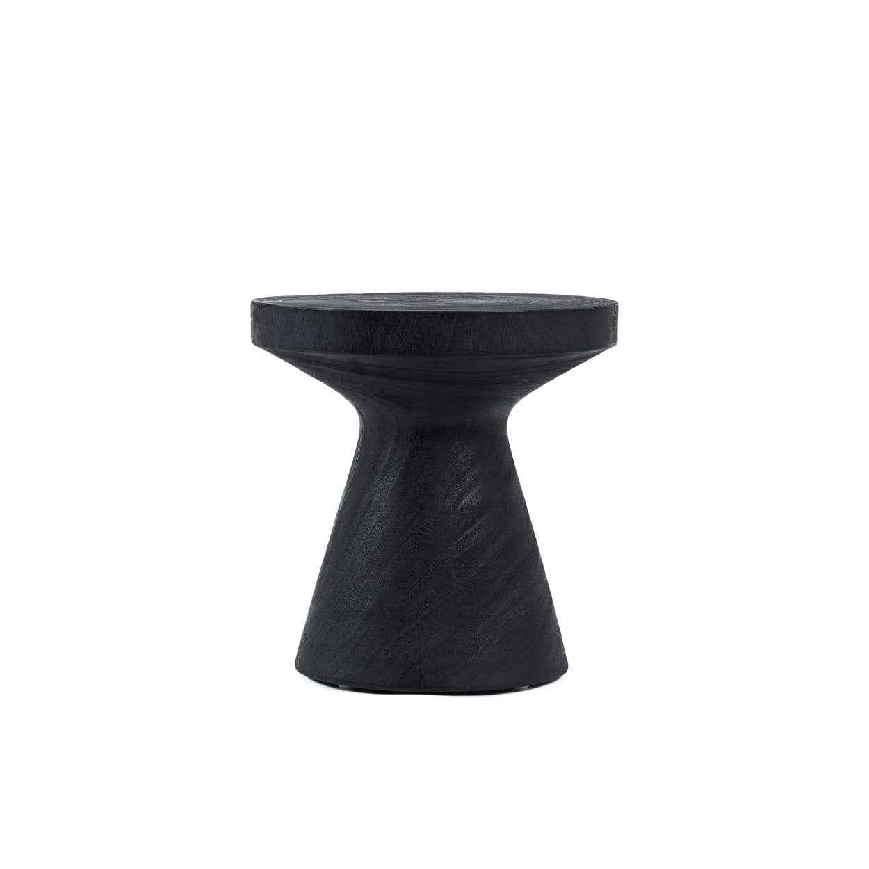 Bambua Gravity tavolino nero in legno di suar