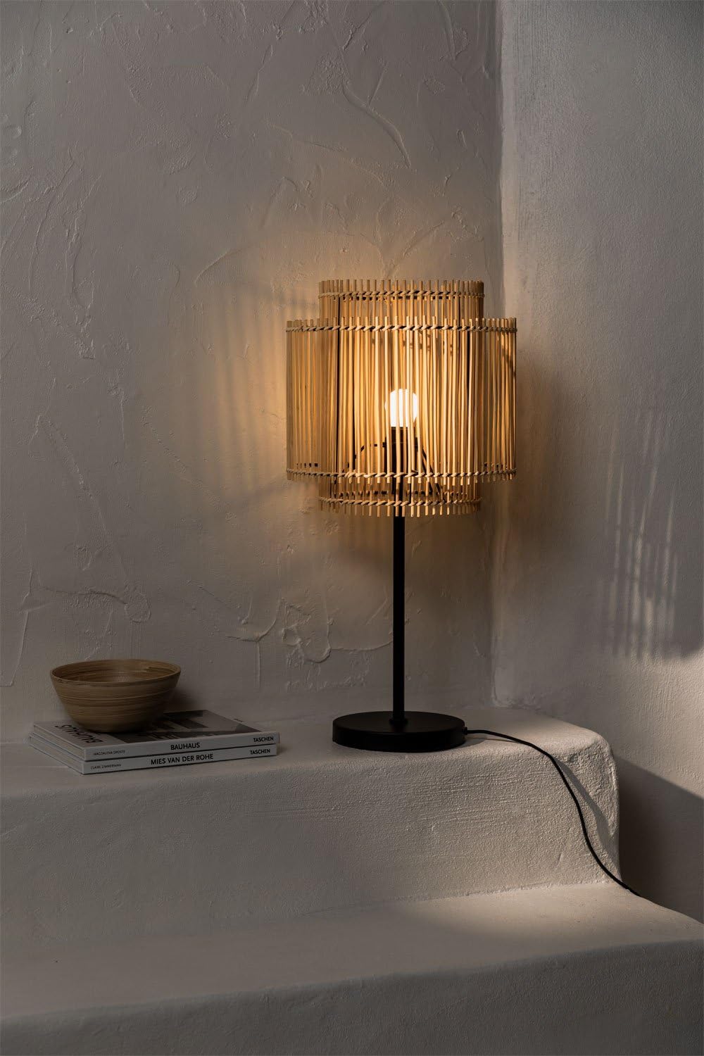 Sklum Kapua Natural Lampada da Tavolo Bambù