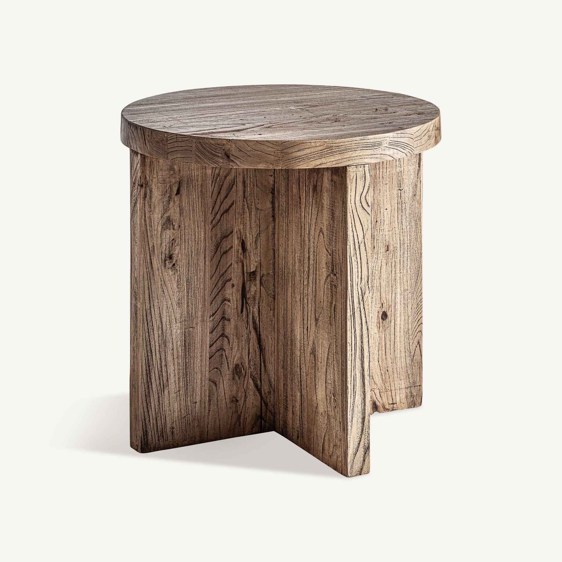 Bambua Norvik tavolino in legno di olmo marrone