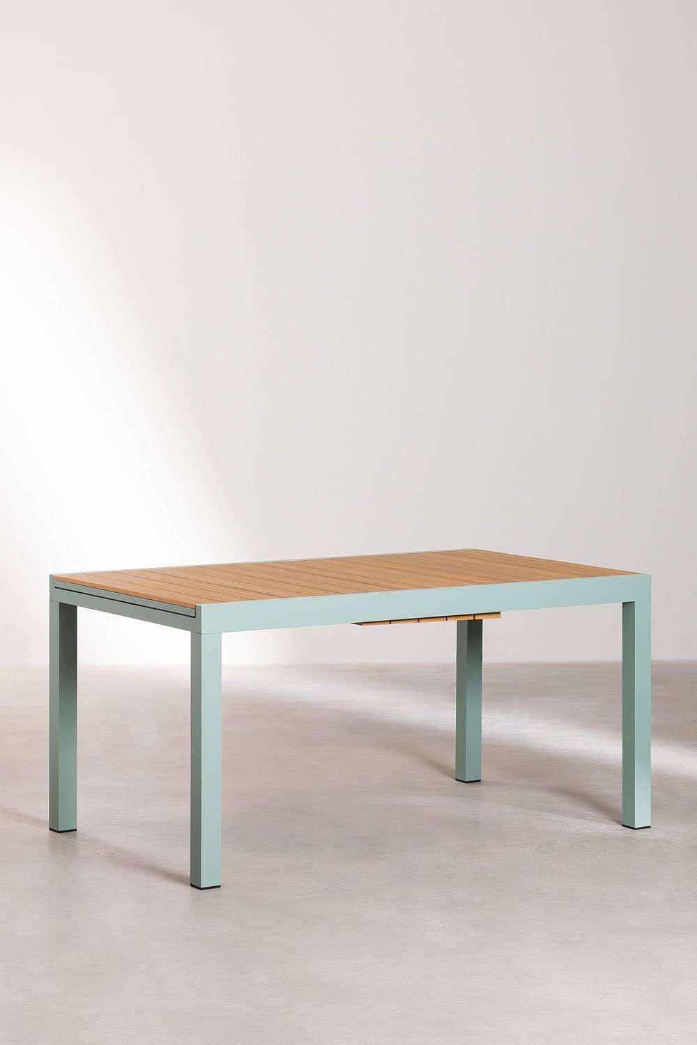 Sklum Saura 150-197 set tavolo e 6 sedie giardino alluminio