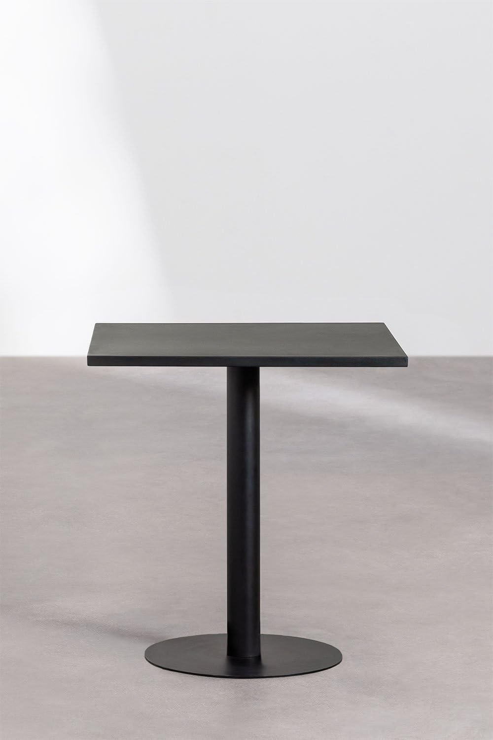 Sklum Mizzi tavolo giardino 70x70 cm nero ferro
