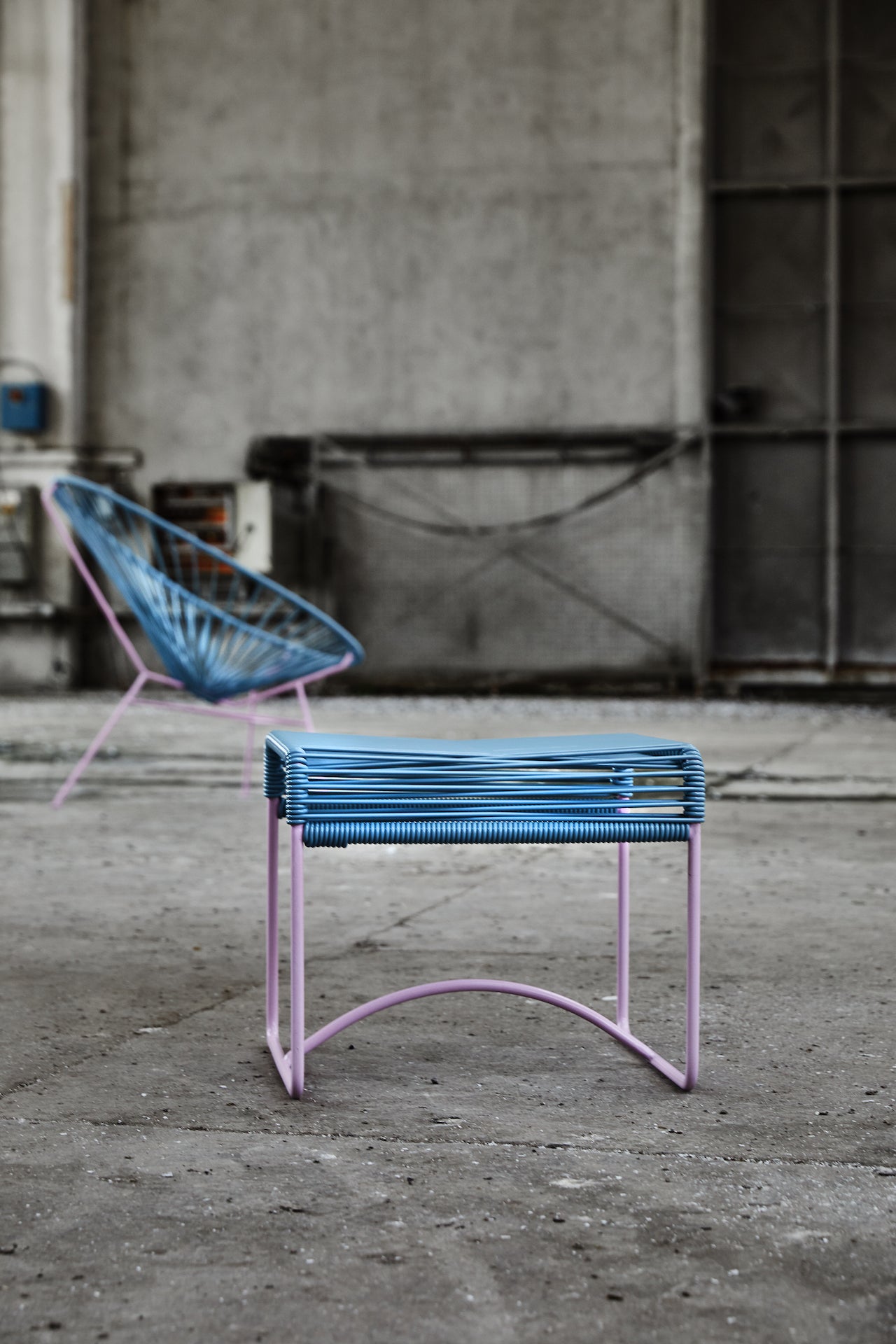 Acapulco Design Stool Memphis sgabello multicolore esterno