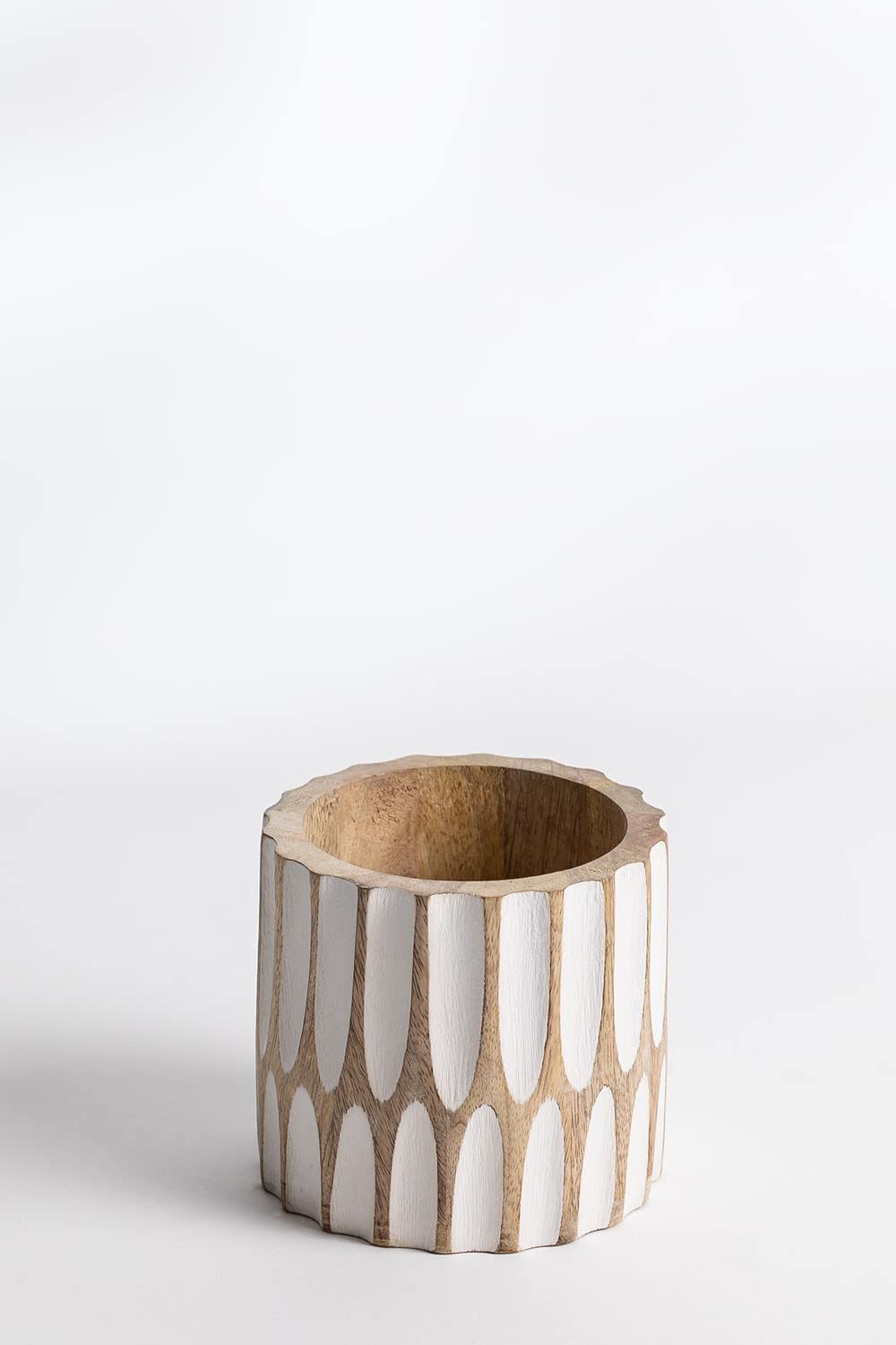 Sklum Dordon vaso in legno di mango 10-30 cm