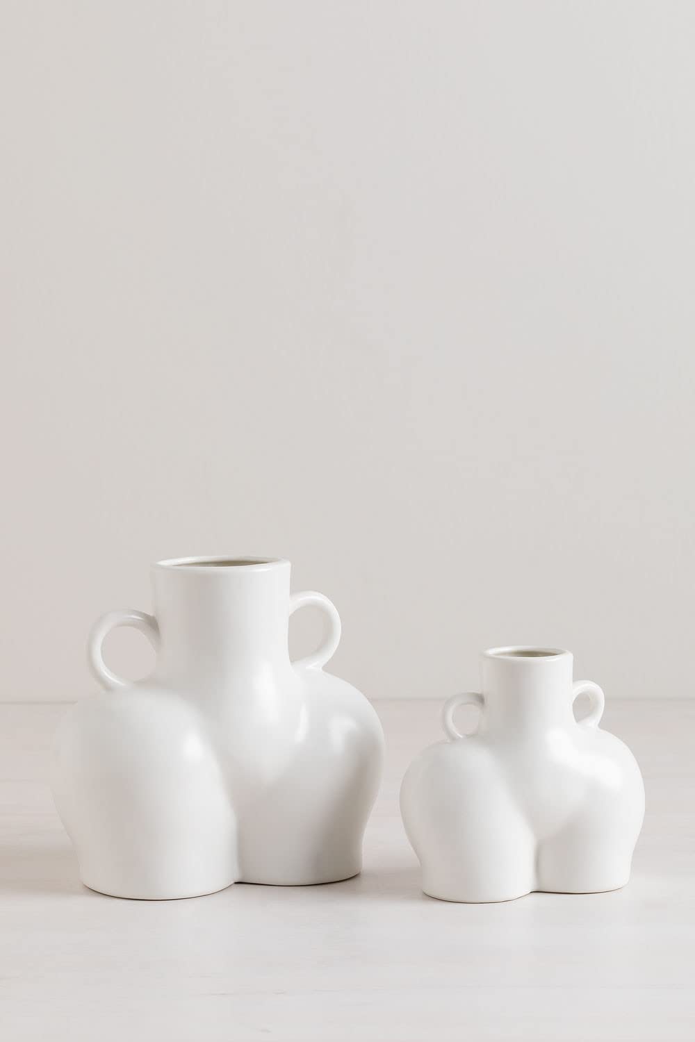 Sklum Kourtney Vaso in ceramica 13 cm moderno sagomato