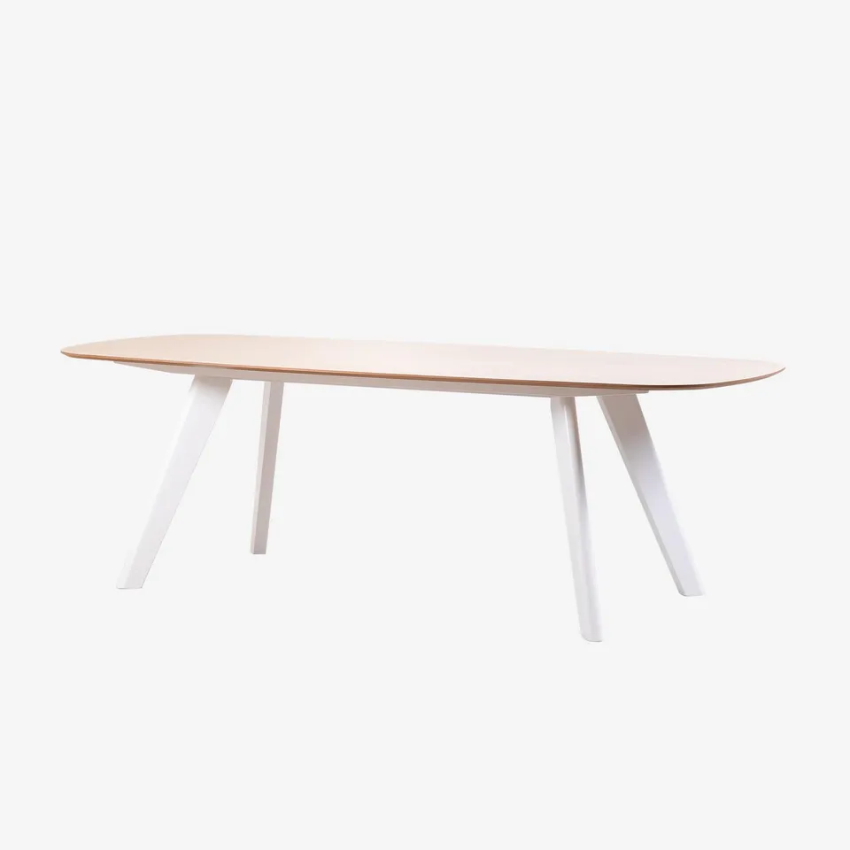 Sklum Onar Tavolo da Pranzo Rettangolare Bianco 240x100 cm