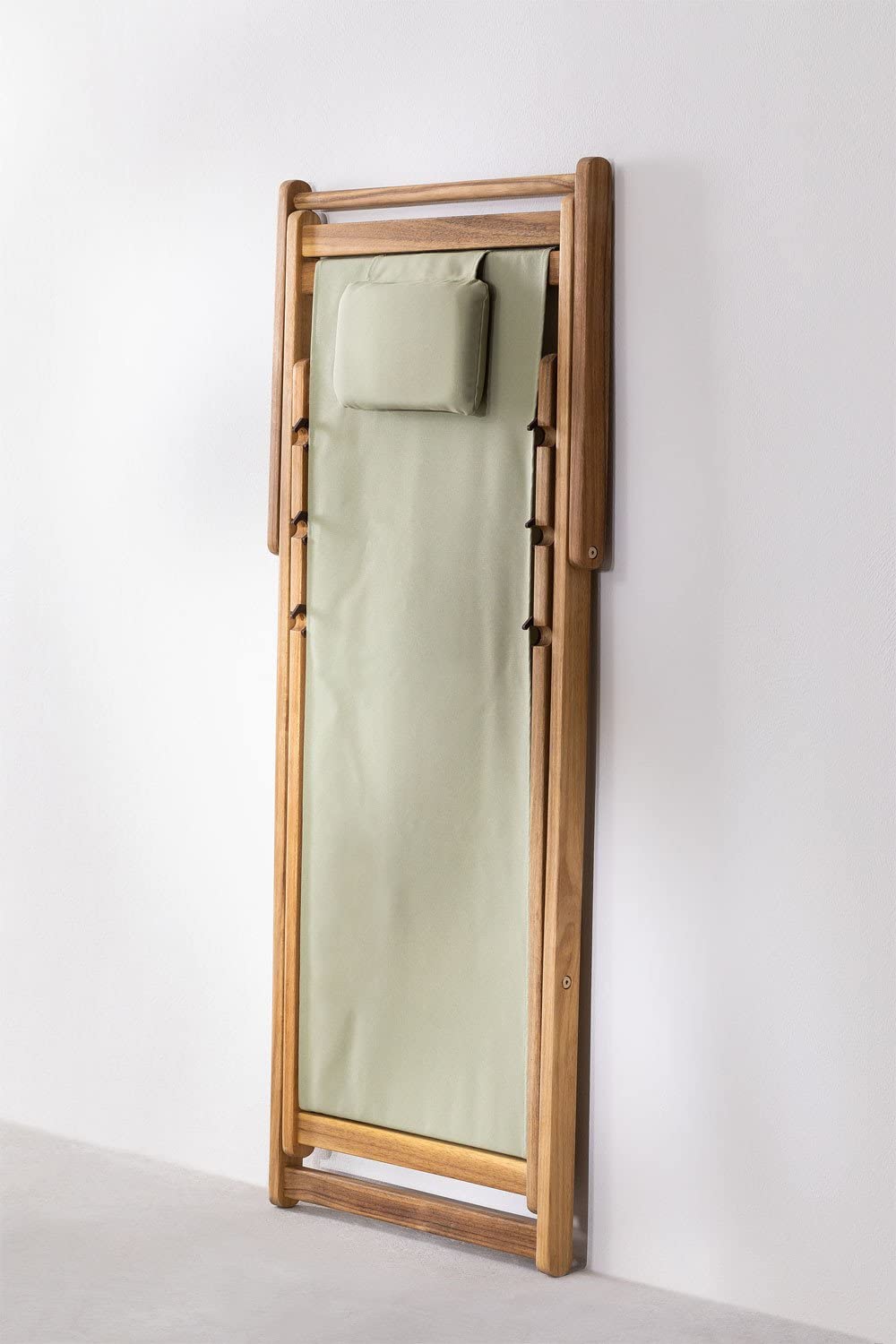 Sklum Kardis amaca pieghevole in legno con cuscino