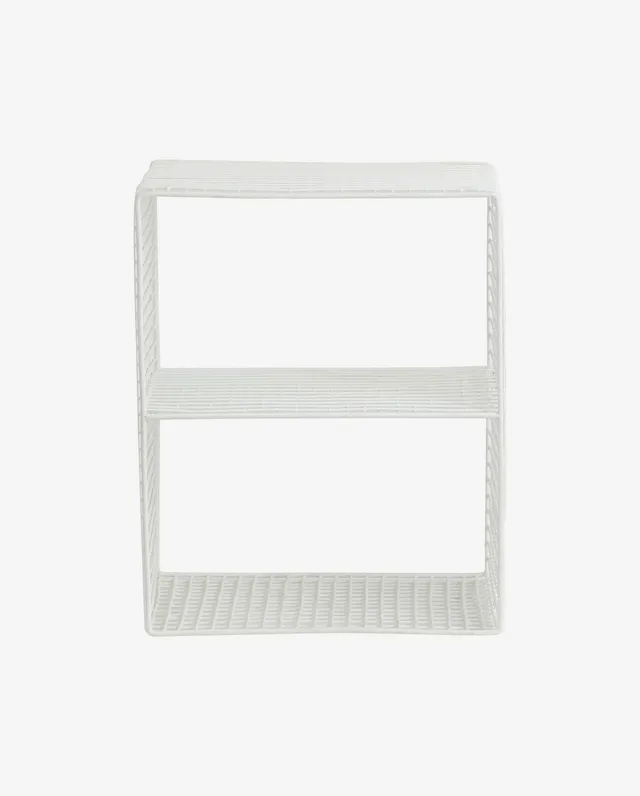 Bambua TUO scaffale bianco ferro modulare
