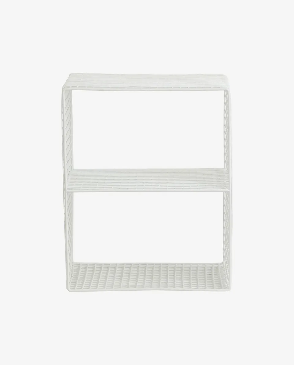 Bambua TUO scaffale bianco ferro modulare