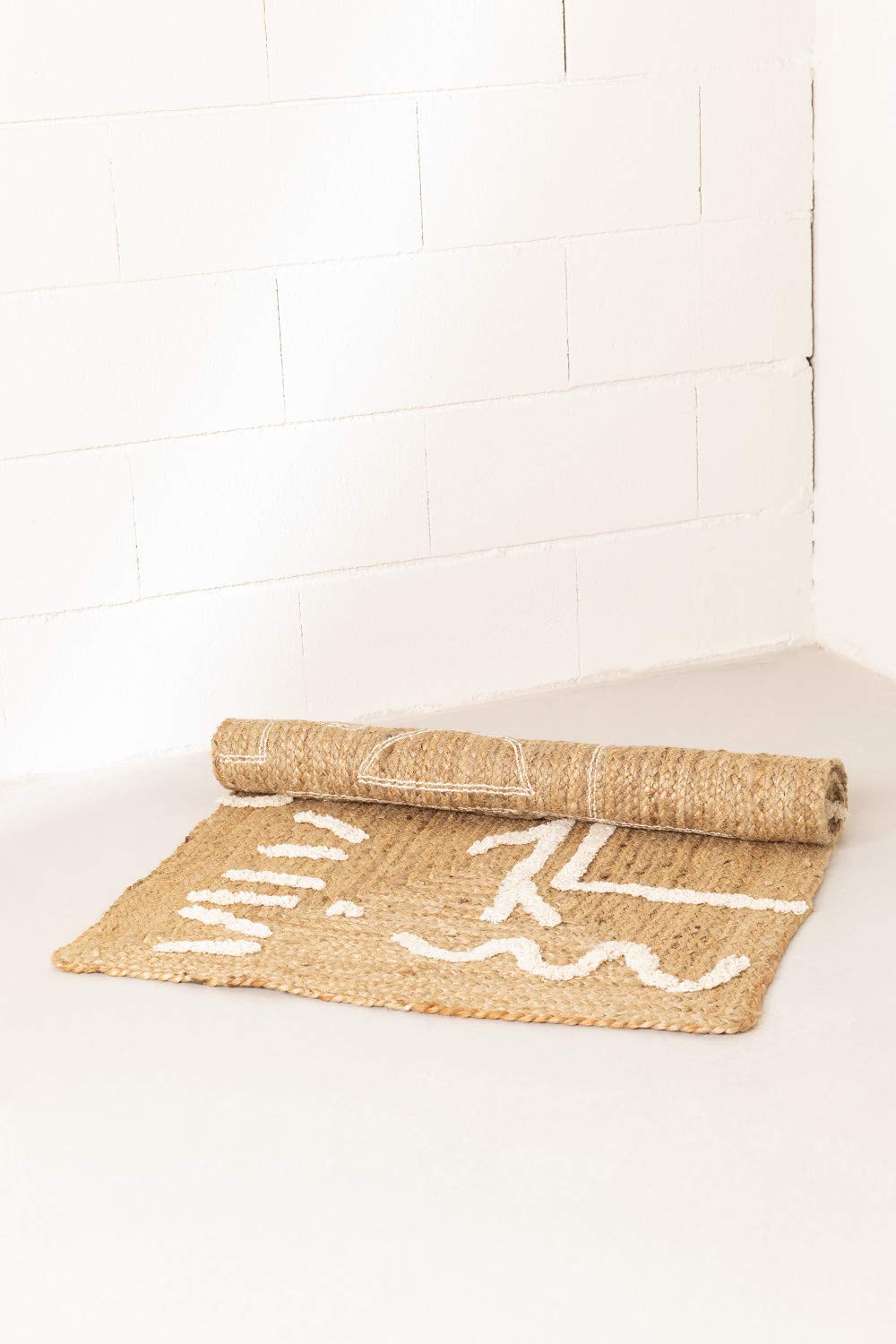 Sklum Dudle tappeto juta e cotone 112x71 cm yute