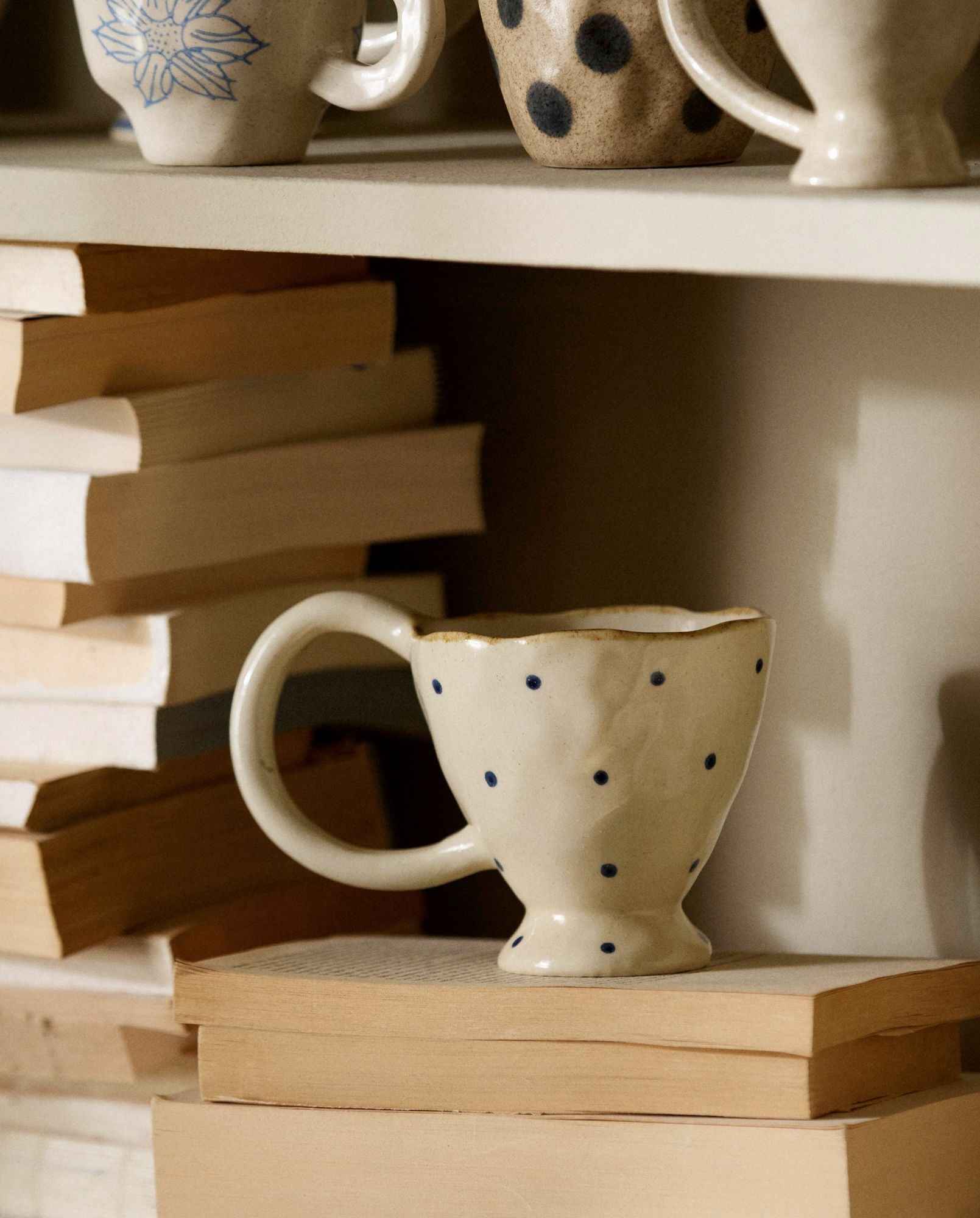 Bambua Atelier Forma Fira tazza gres con manico