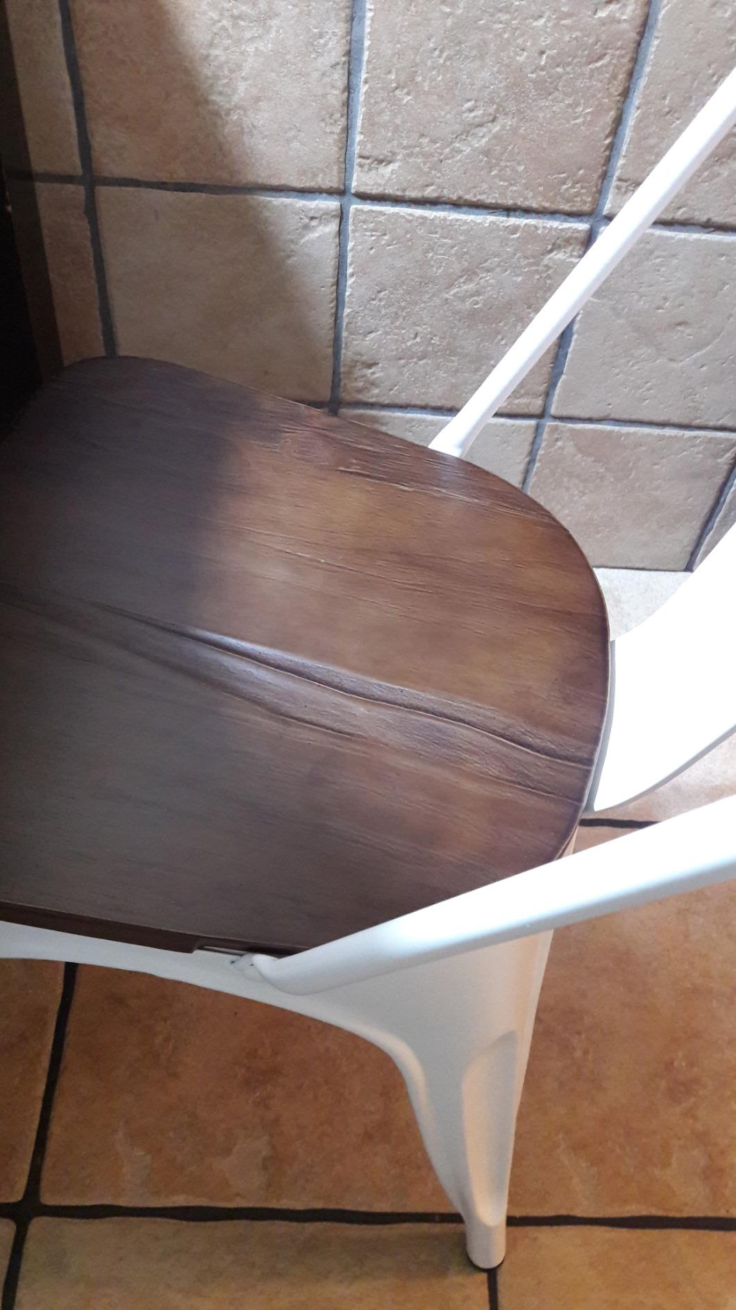 Sklum LIX Opaca Sedia Impilabile Legno Beige Crema
