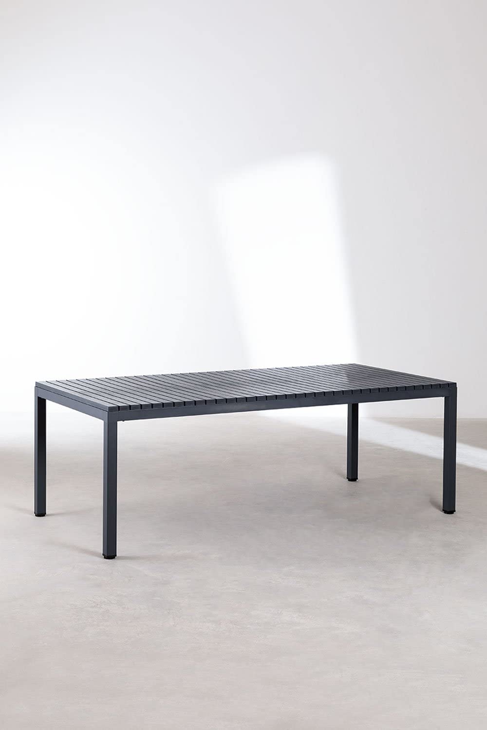 Sklum Marti Tavolo da Giardino Rettangolare 210x100 Alluminio