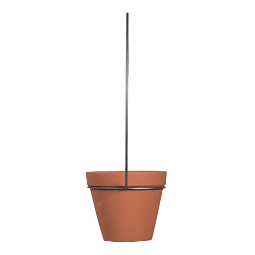 Sklum Etric vaso sospeso ceramica rosso argilla 45 cm