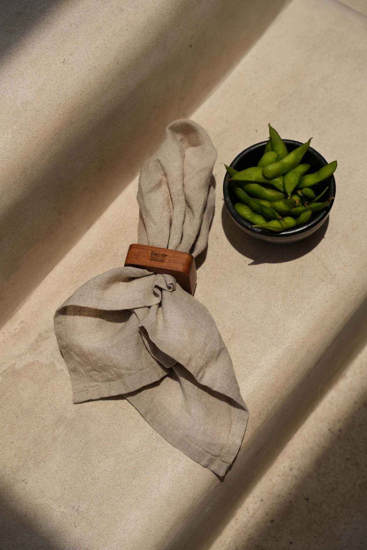 Bambua Burned Bowl ciotola terracotta nera S