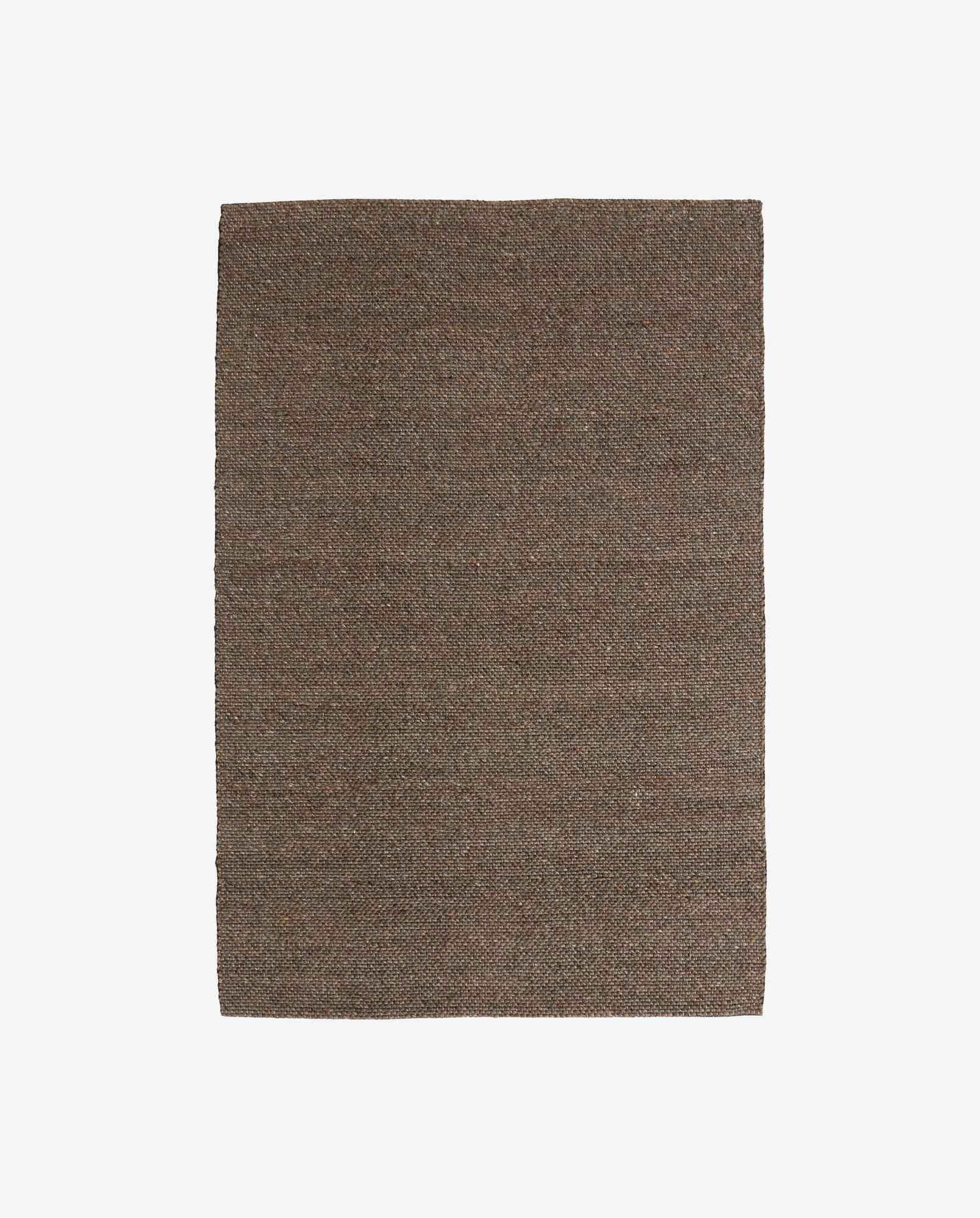 Bambua Fia tappeto lana 200x290 grigio/marrone