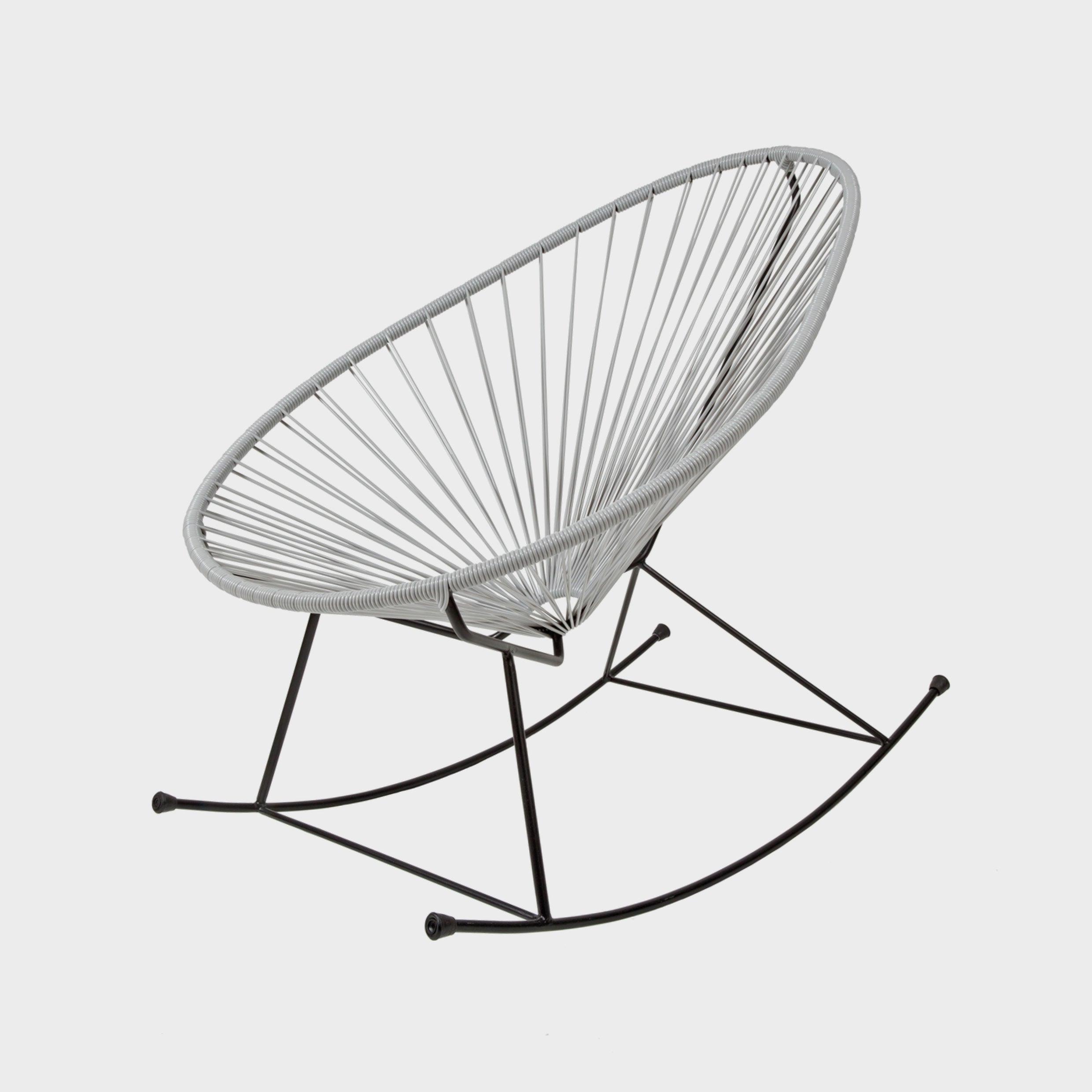Acapulco Design Rocking Chair dondolo grigio