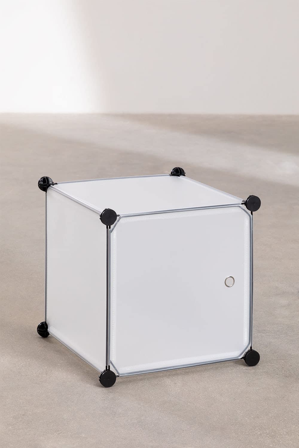 Sklum Oxley armadio componibile trasparente 16 moduli