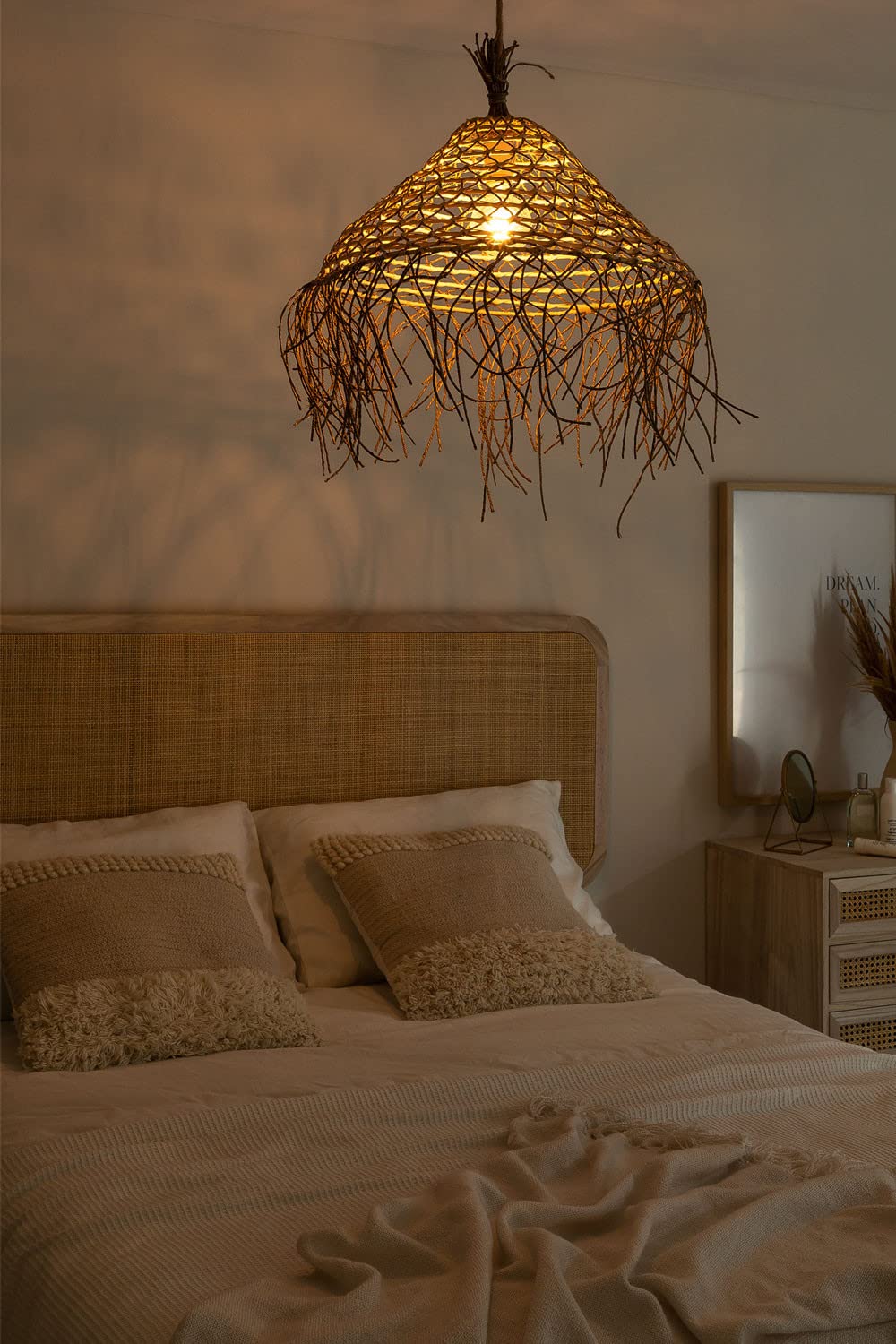 Sklum Beyker lampadario in juta Ø60 cm