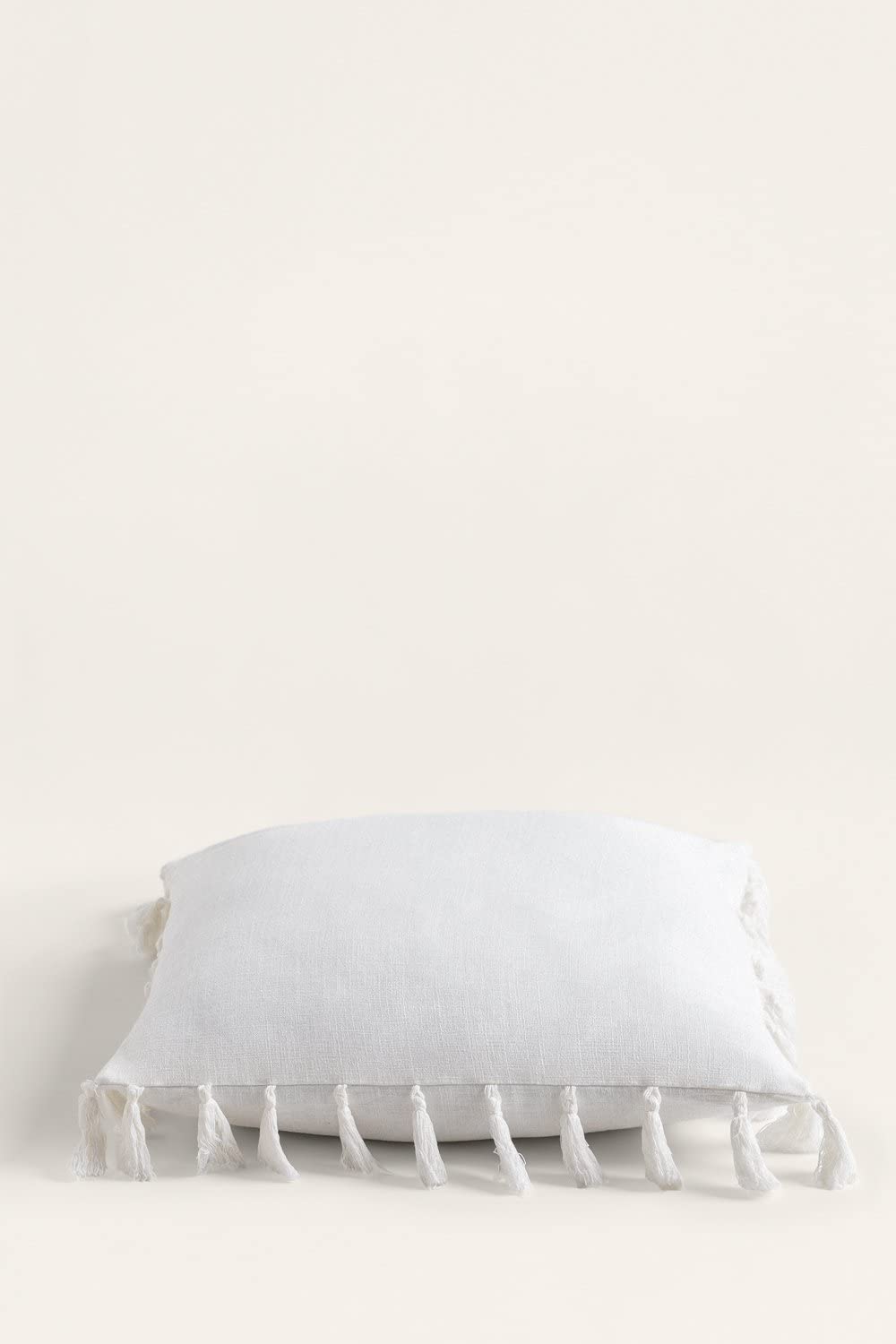 Sklum Laurent Cuscino Quadrato Cotone 45x45 Bianco