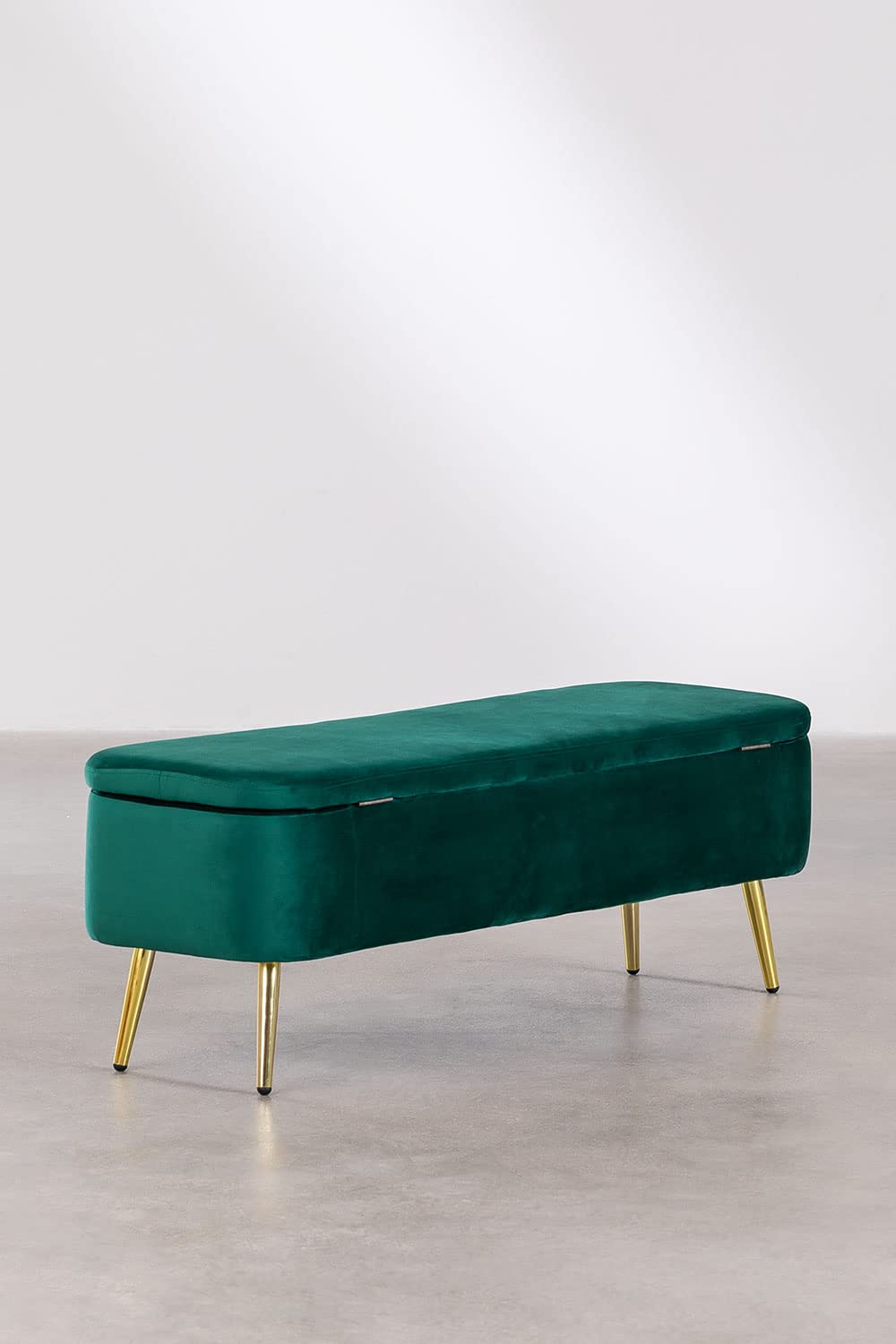 Sklum Izadi Panca Baule in Velluto 120 cm