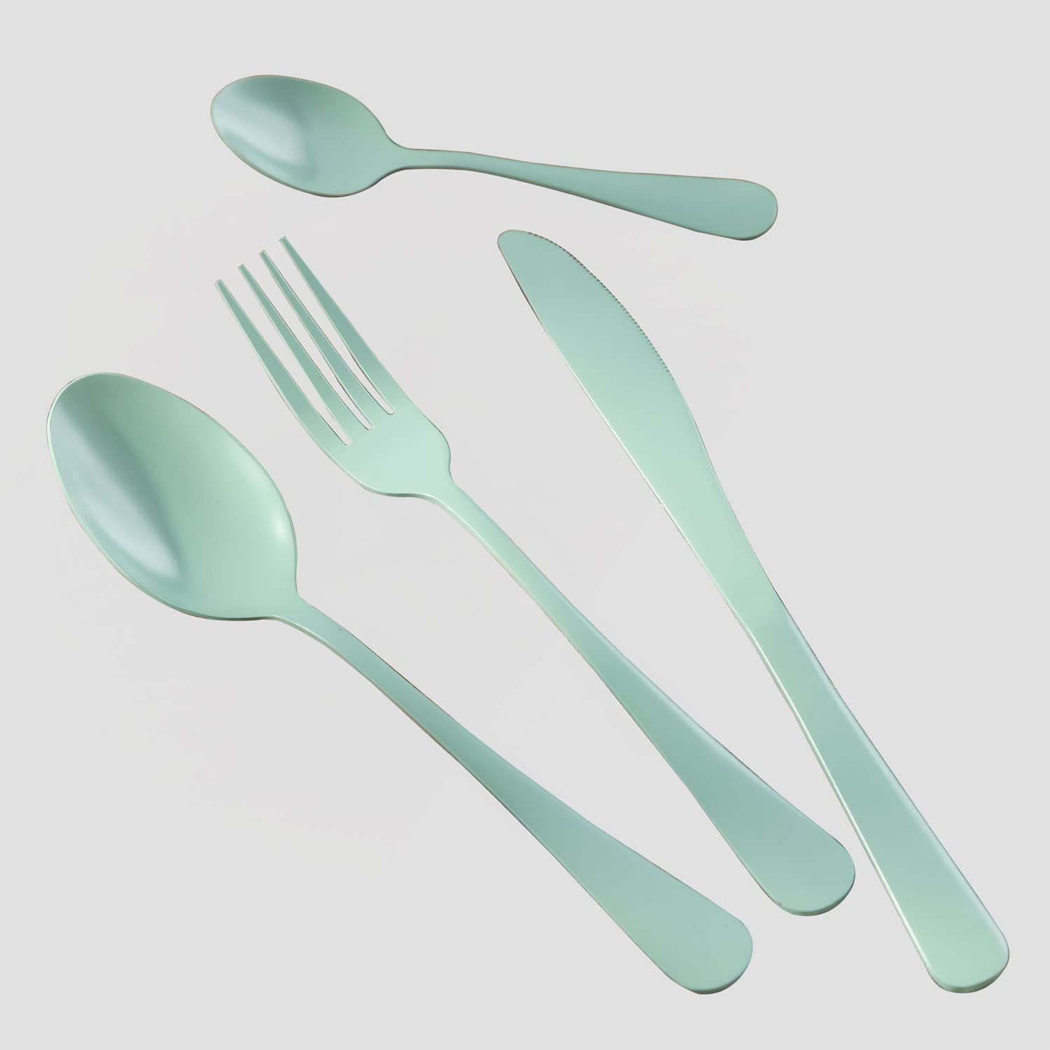 Sklum Artica set posate 16 pezzi verde acquamarina