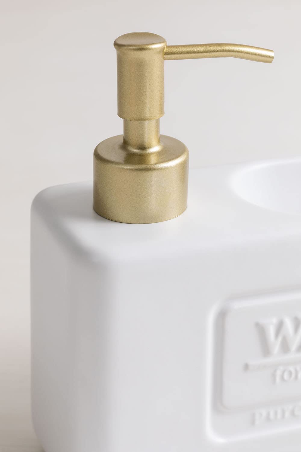 Sklum Yaddiel Gold dispenser sapone ceramica
