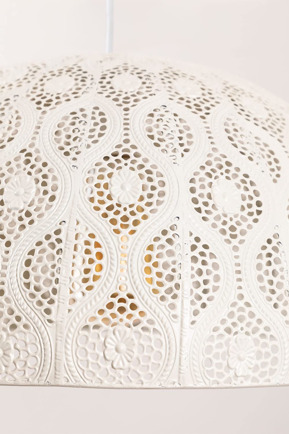 Sklum Meraki lampadario bianco antico metallo