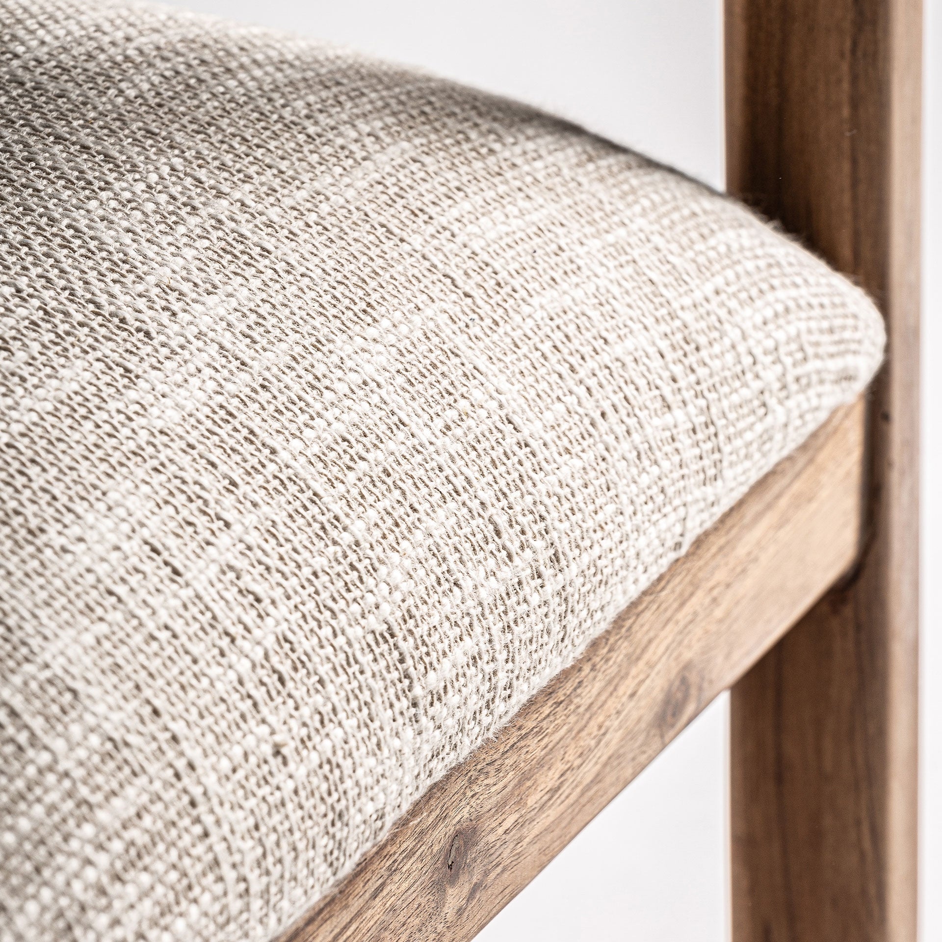 Bambua Greensburg poltrona legno mango cotone