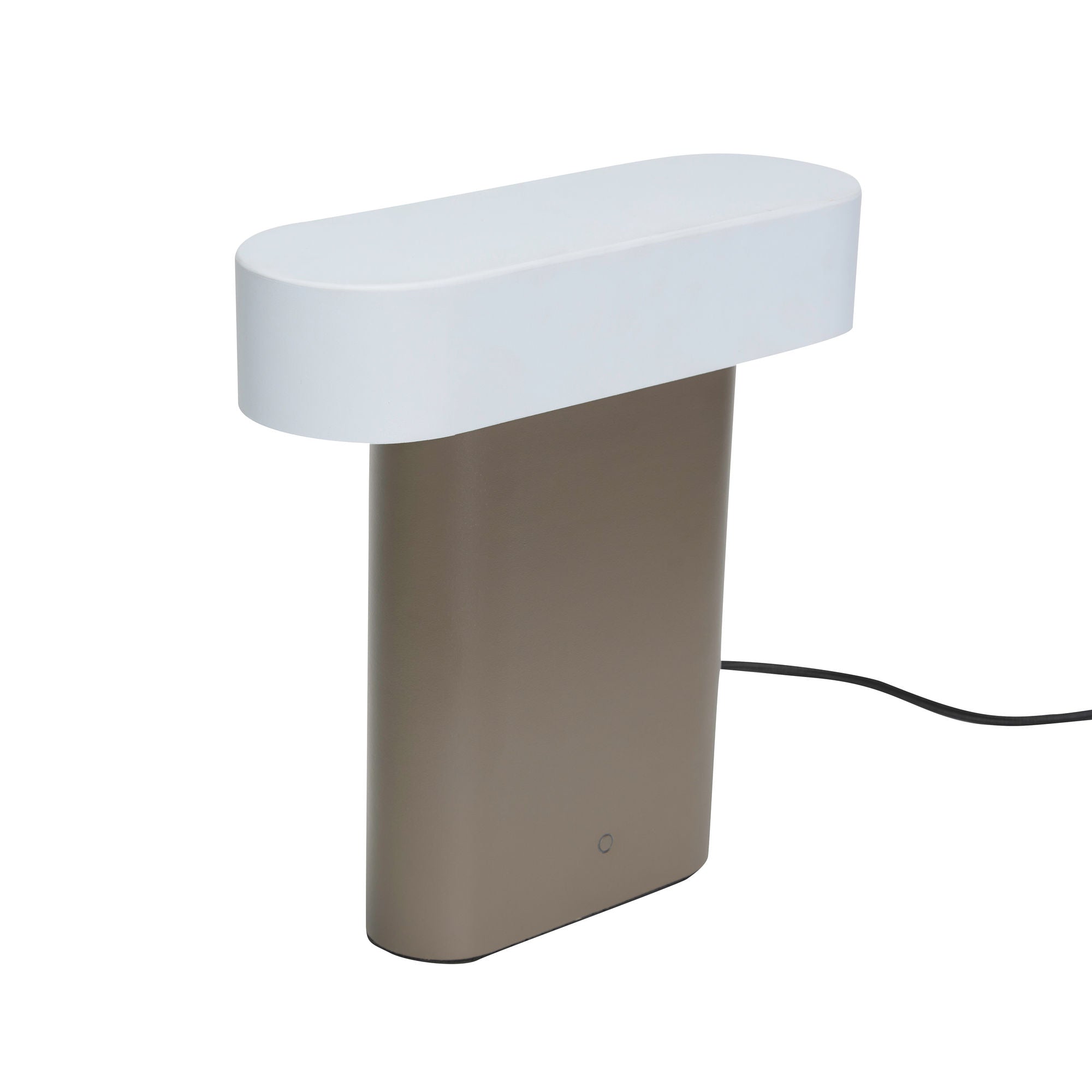 Bambua Sleek lampada da tavolo marrone LED dimmerabile