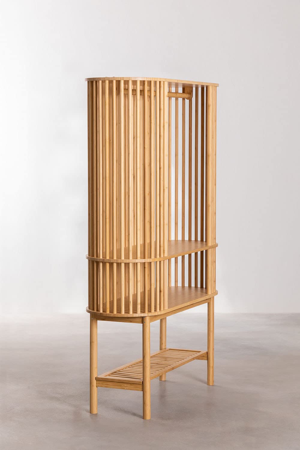 Sklum Connery Natural armadio in bambù 120 cm