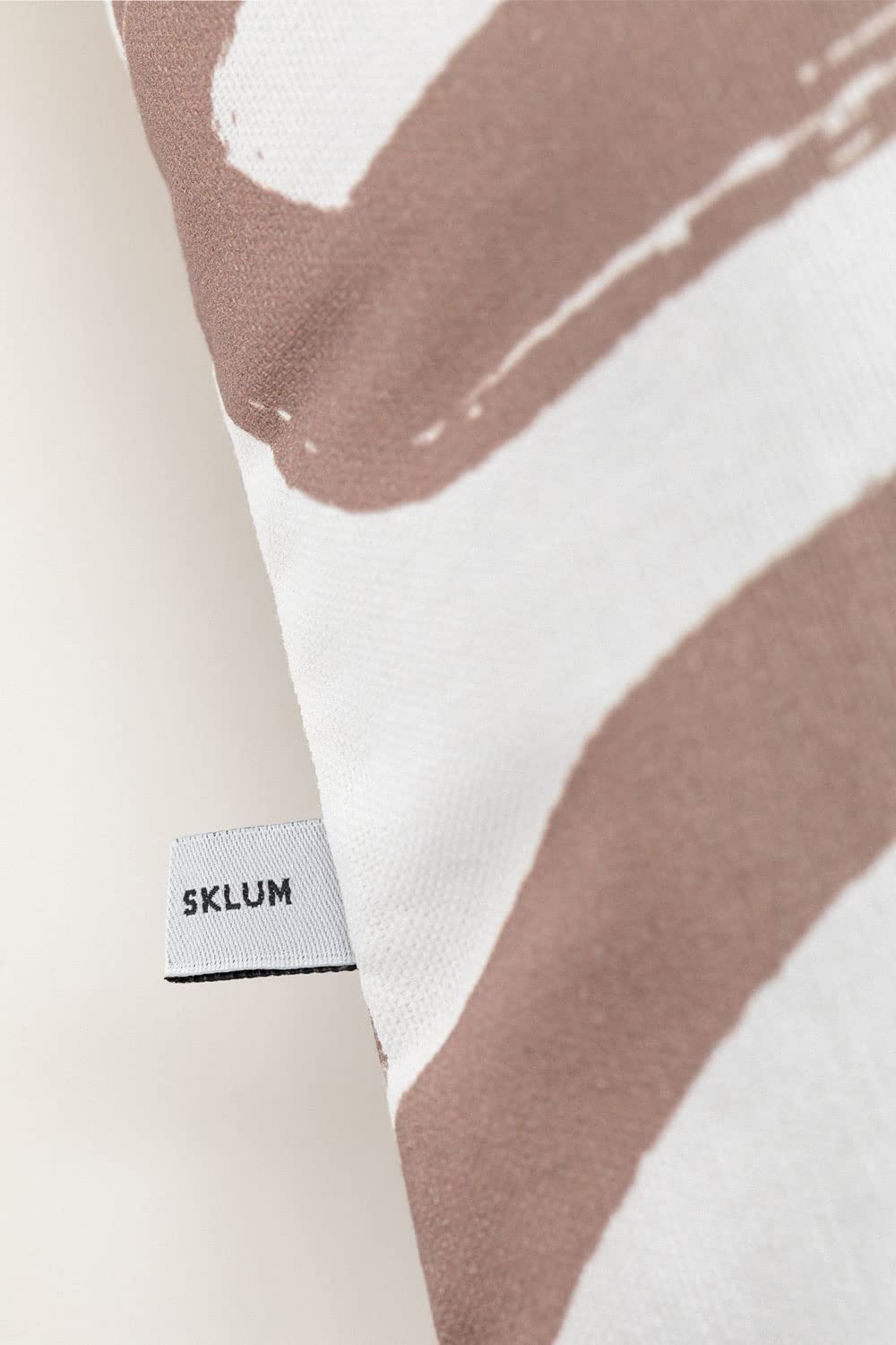 Sklum Zambey Style federa 60x60 cotone bianco antico