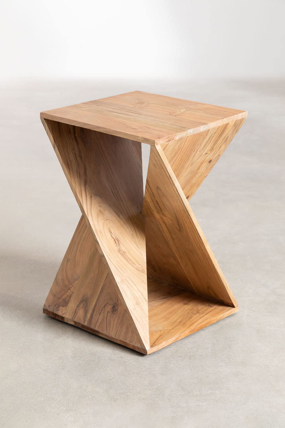 Sklum Gorvea Tavolino 41x41 Legno Acacia