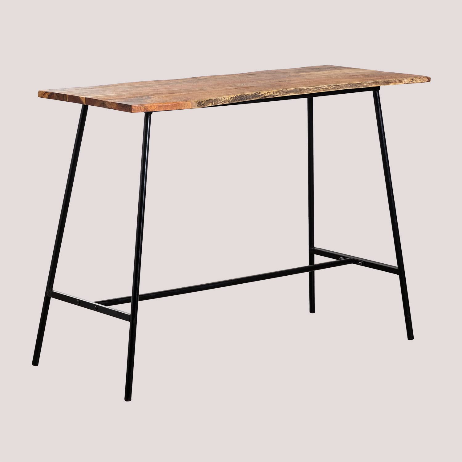 Sklum Nylta tavolo alto bar 140x60 cm legno riciclato