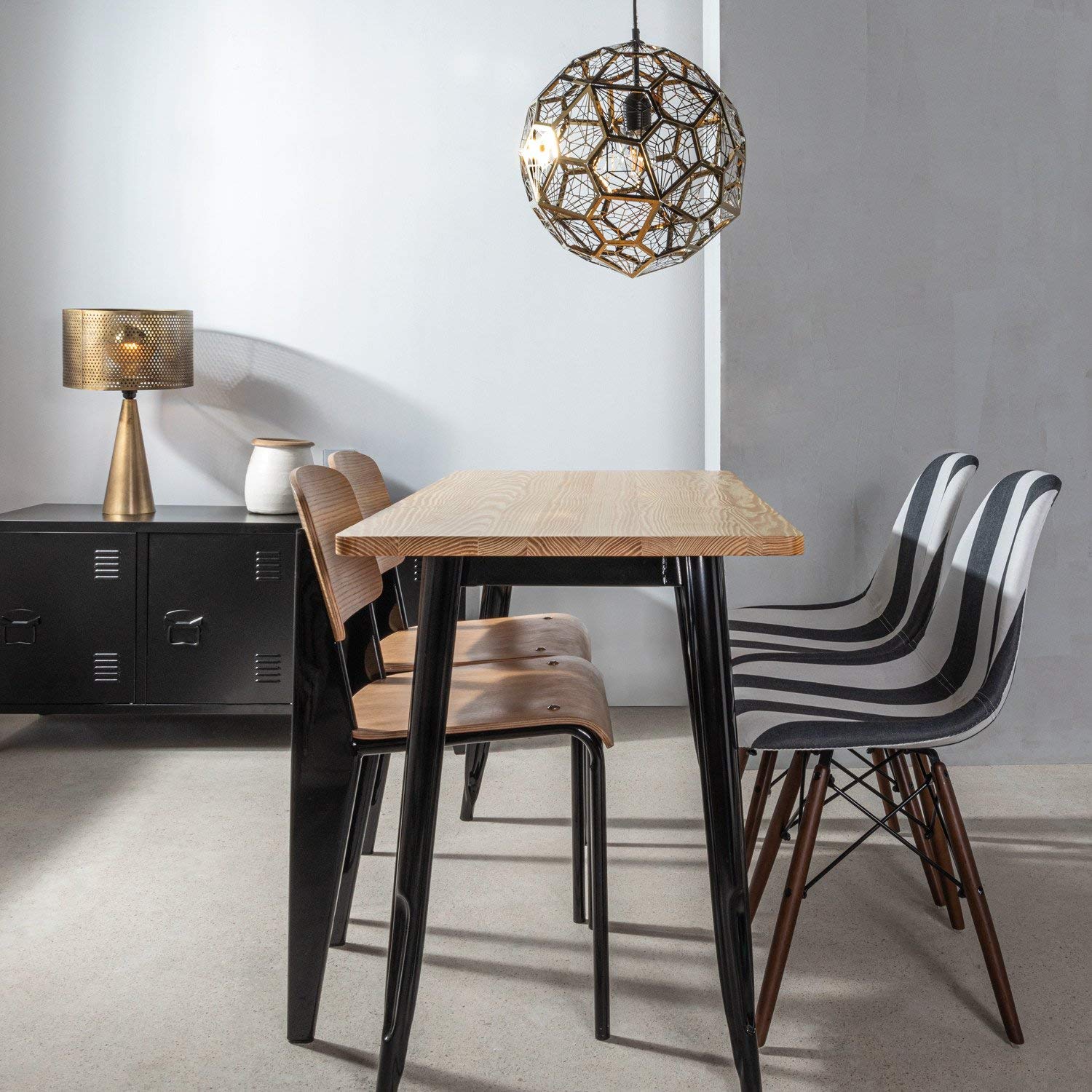 Sklum Diamond lampadario oro Ø40 cm acciaio inox