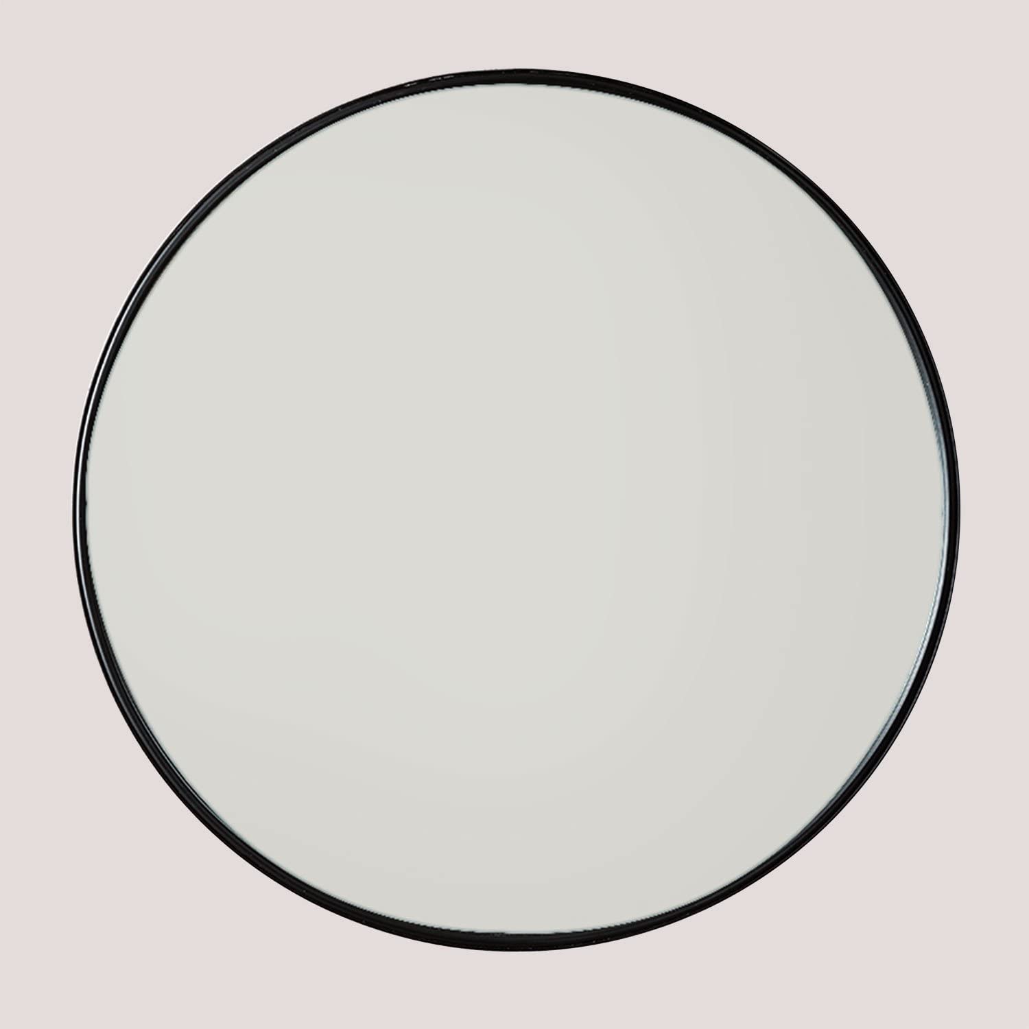 Sklum Alnie Specchio Parete Rotondo Ferro Ø50 cm