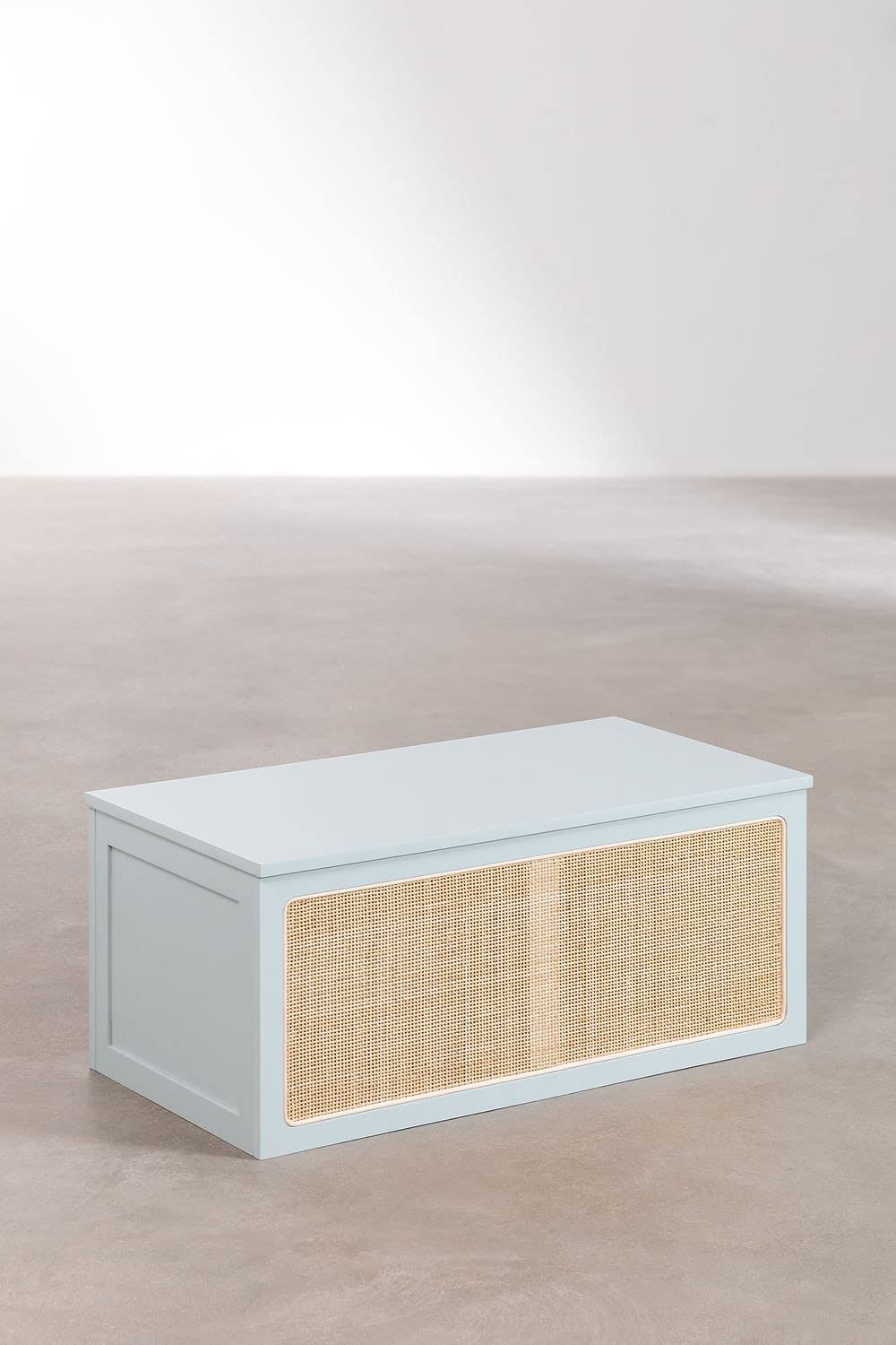 Sklum Reyna Kids baule rattan 40 cm legno iceberg