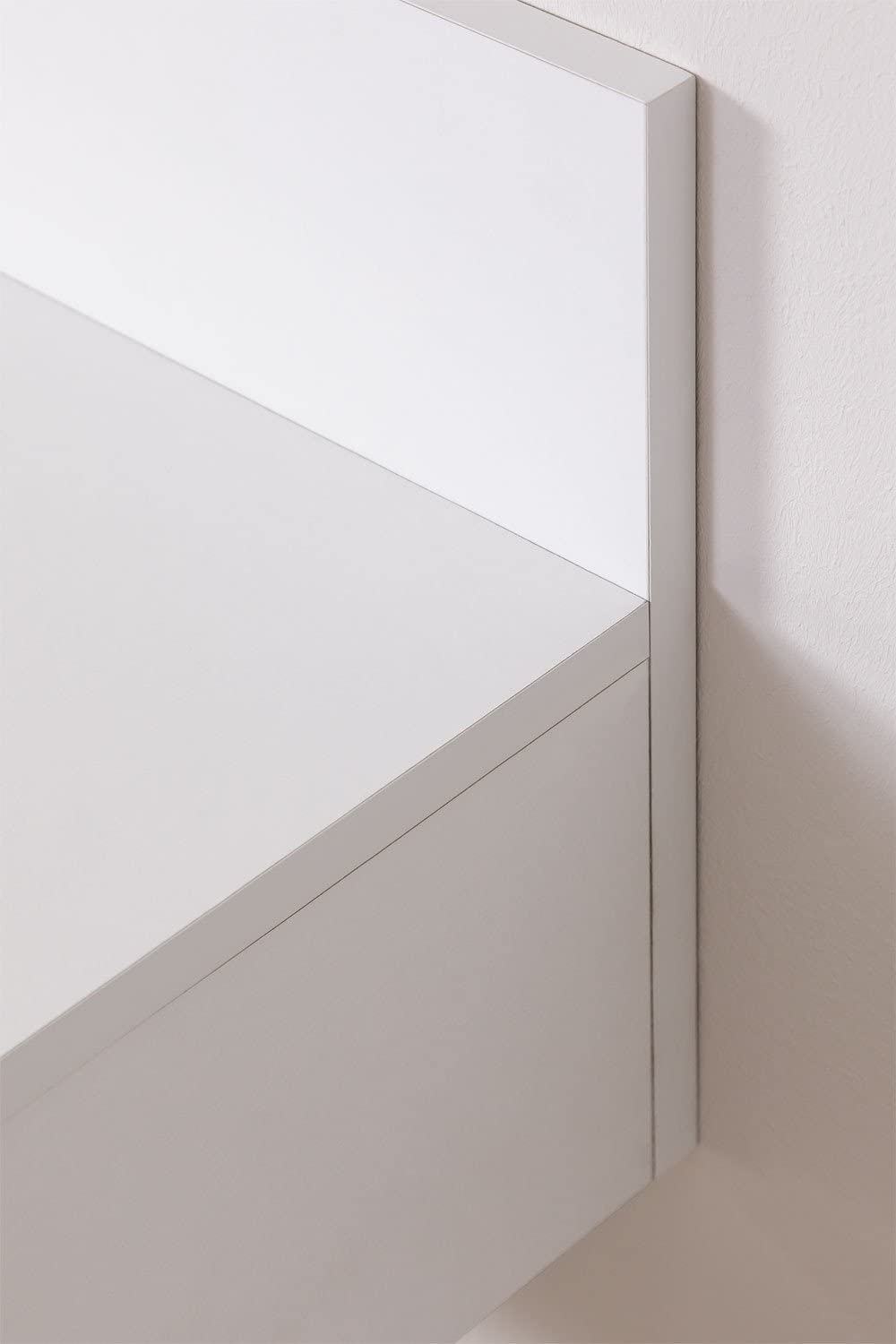 Sklum Caneto Comodino Sospeso Bianco con Cassetto 43 cm