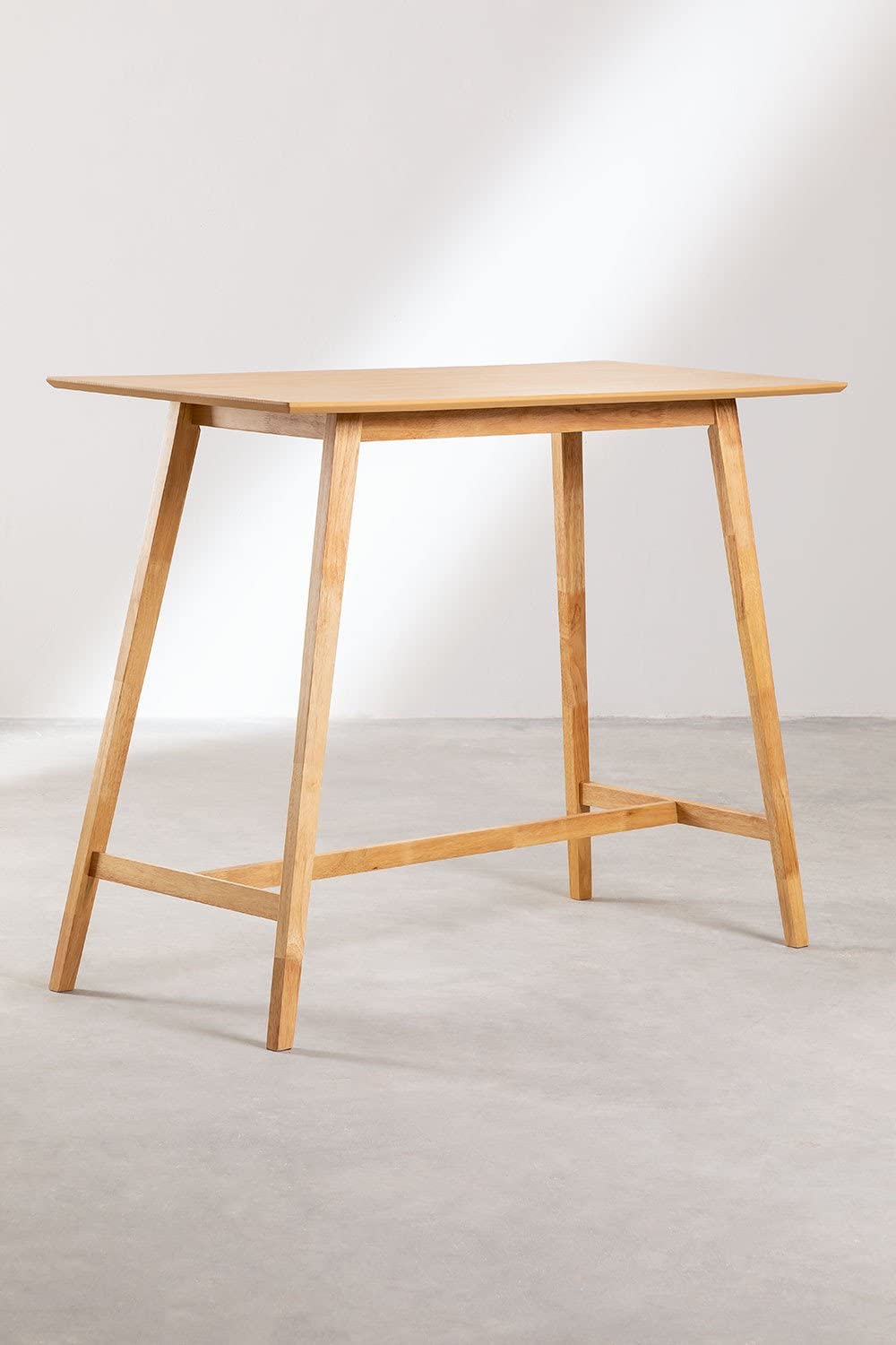 Sklum Kerhen tavolo alto legno 140x60 cm h 105 cm