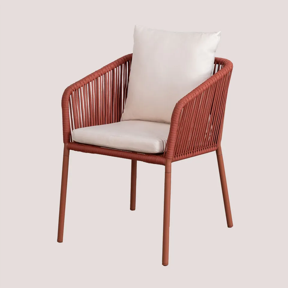 Sklum Arhiza Classic sedia da giardino corda tetto rosso