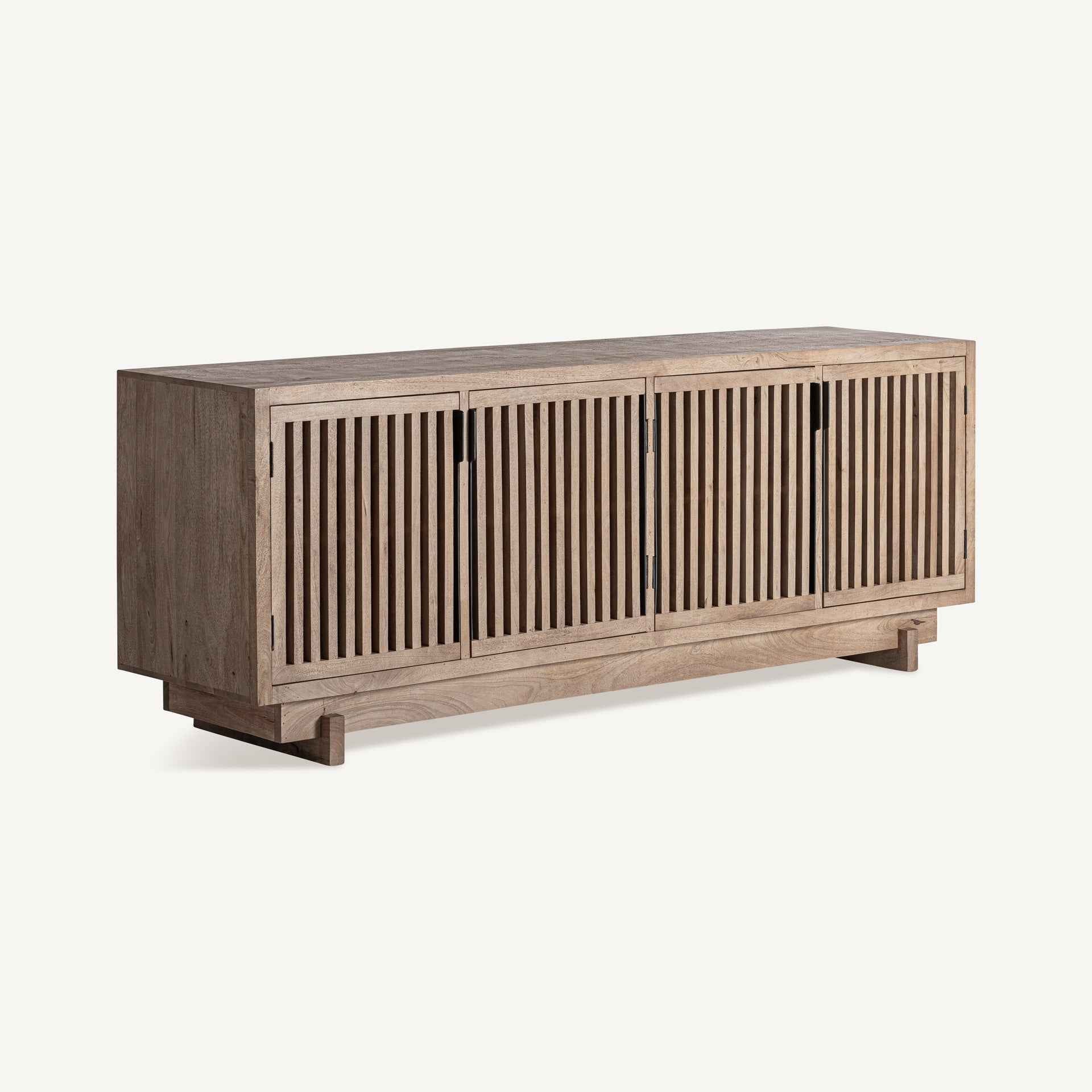 Bambua Gàbia credenza 4 ante legno di mango