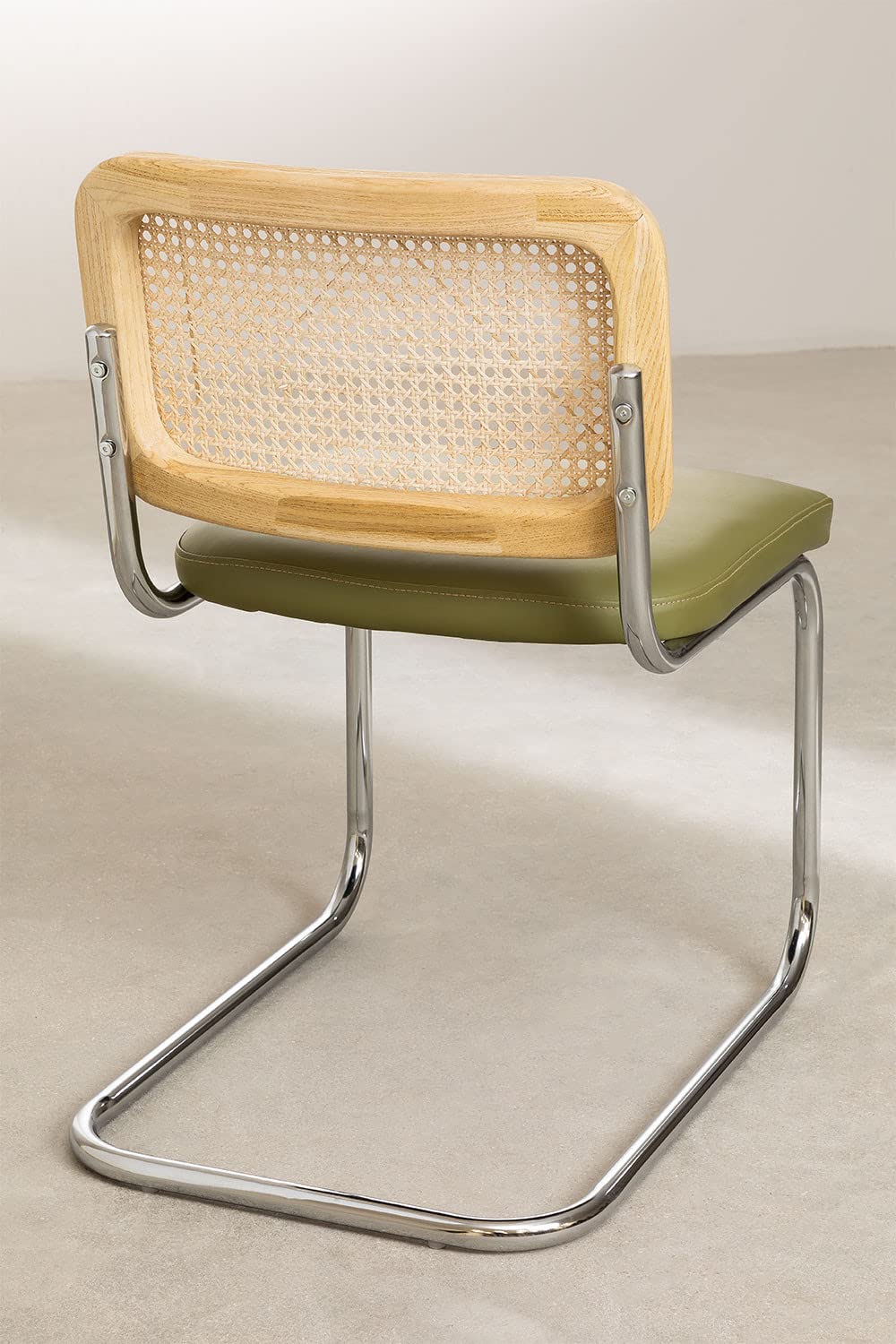 Sklum Tento sedia da pranzo similpelle rattan