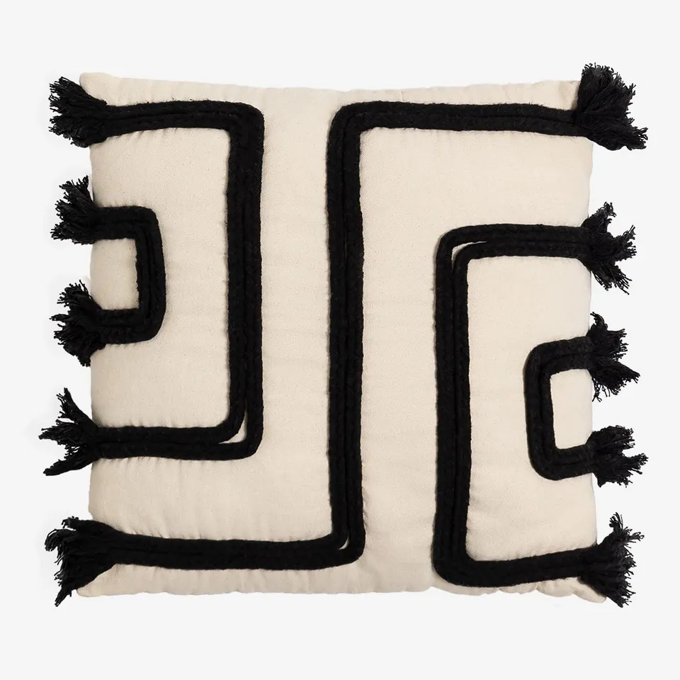 Sklum Darcy cuscino quadrato cotone 45x45 cm sfoderabile