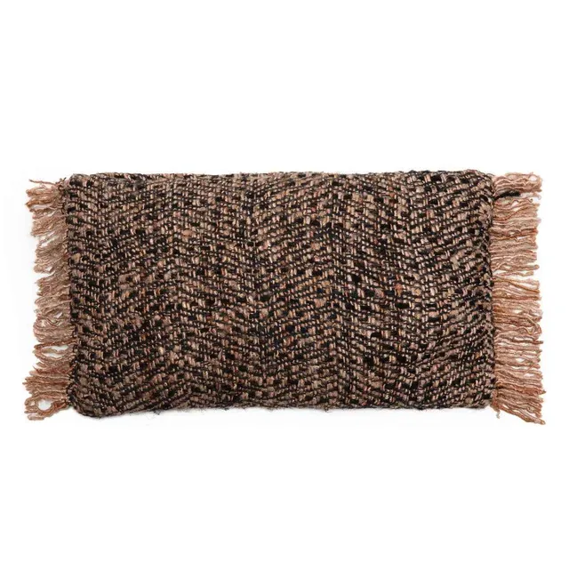 Bambua Oh My Gee federa cotone nero rame 30x50