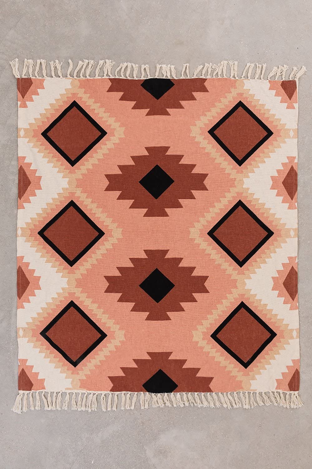 Sklum Kelsy plaid cotone 130x150 cm multicolore fresh